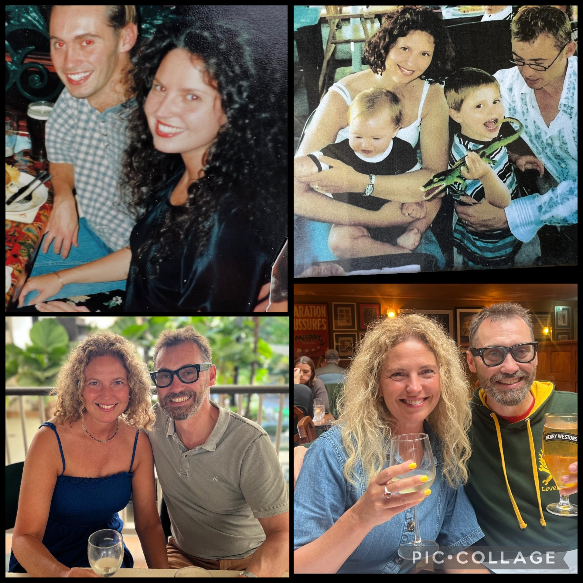 Mr & Mrs Mindles over the years. 