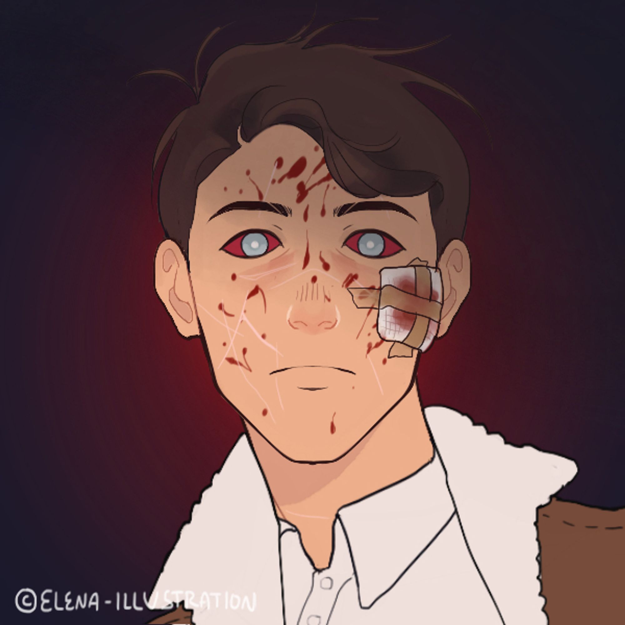 a picrew of vtm marlowe