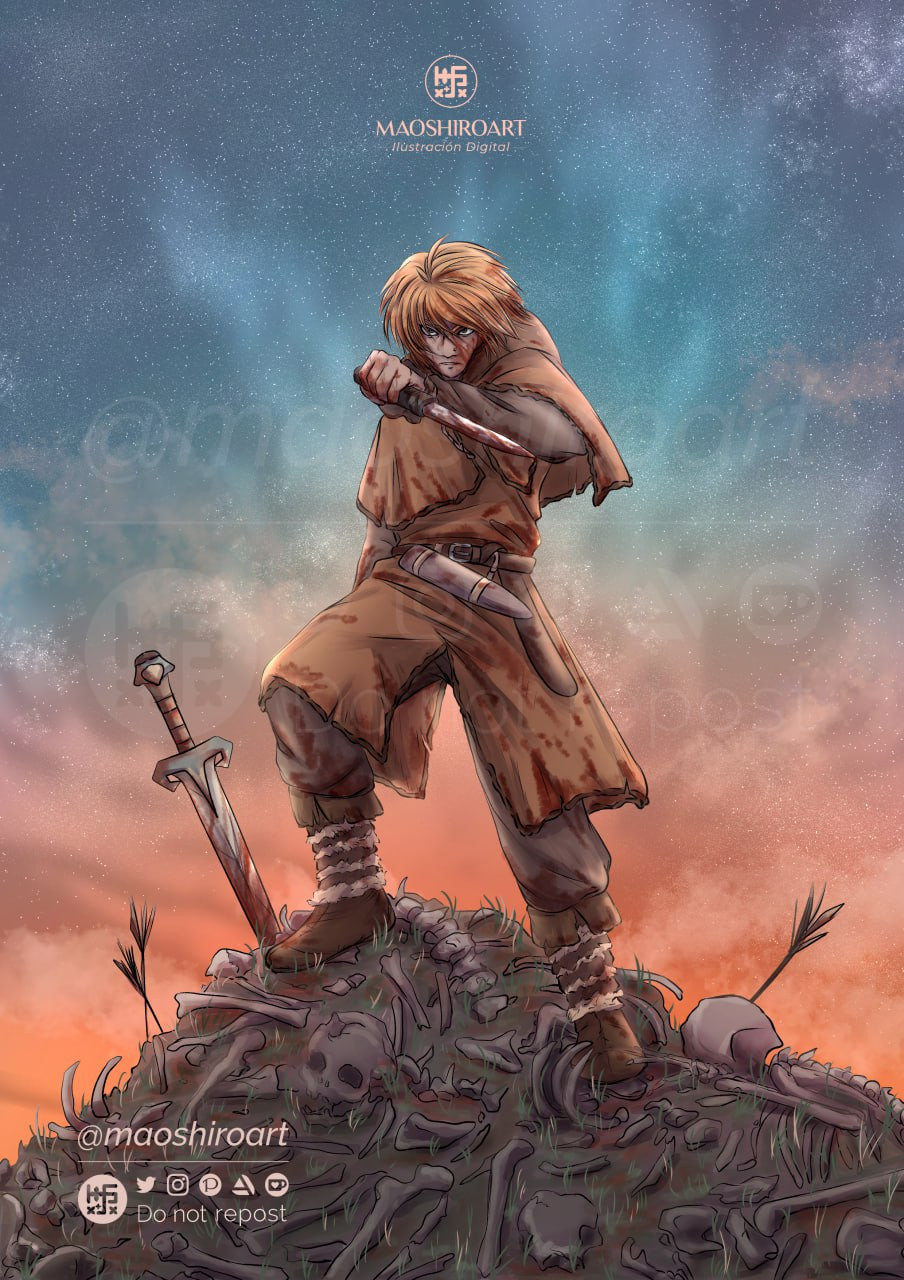 Thorfinn fanart vinland saga