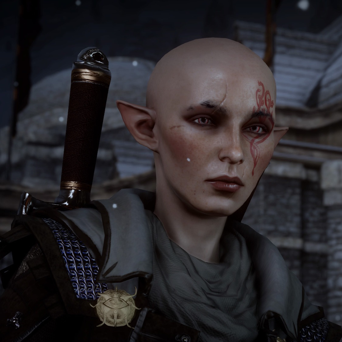 custom, female, elf inquisitor from dragon age inquisition