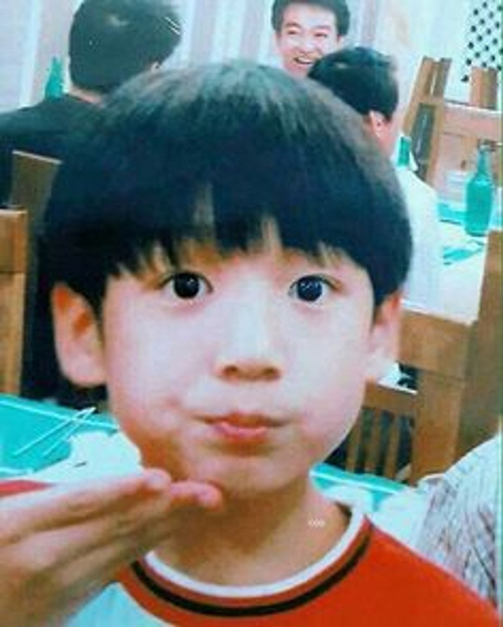 Jungkook as a kid