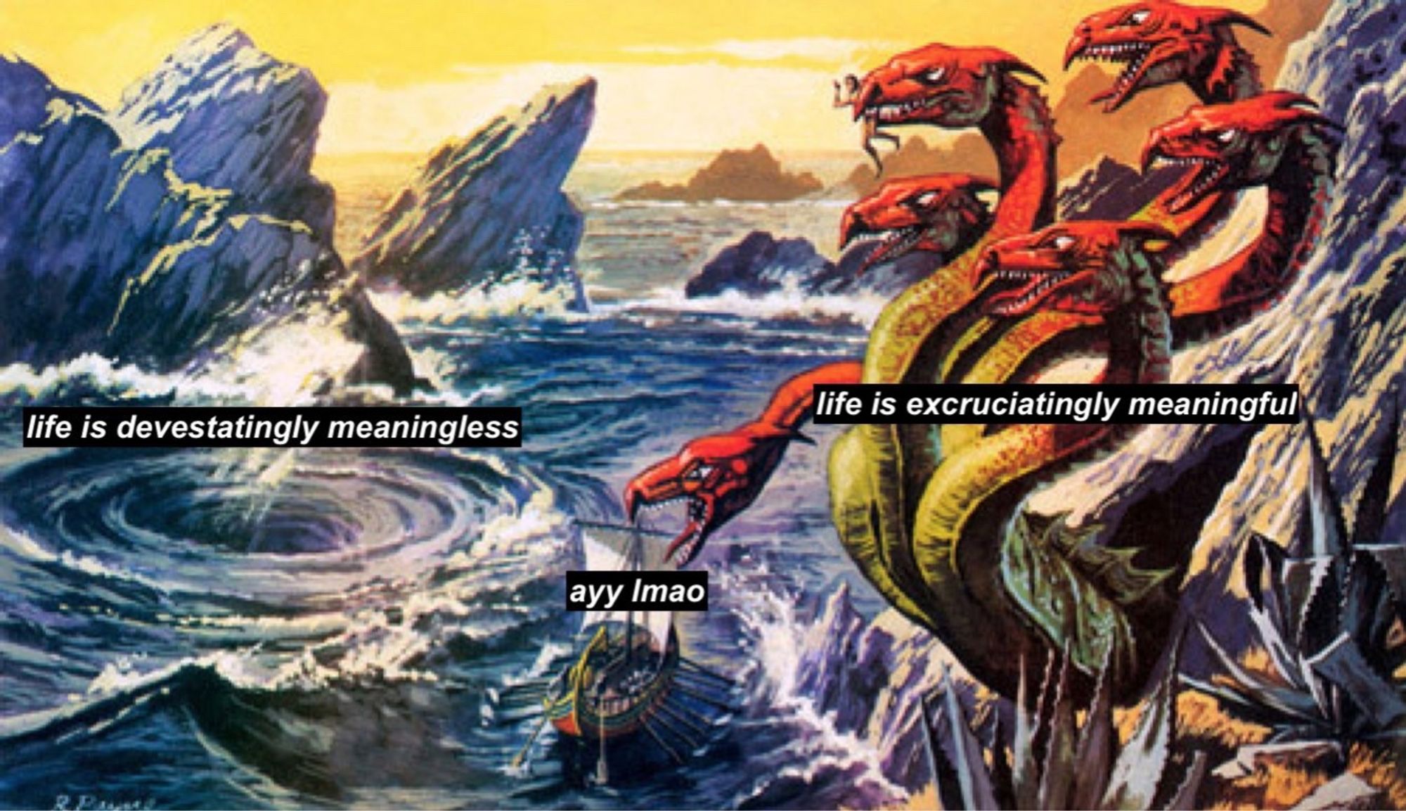 Sail between the Charybdis of meaninglessness and the Scylla of meaningfulness