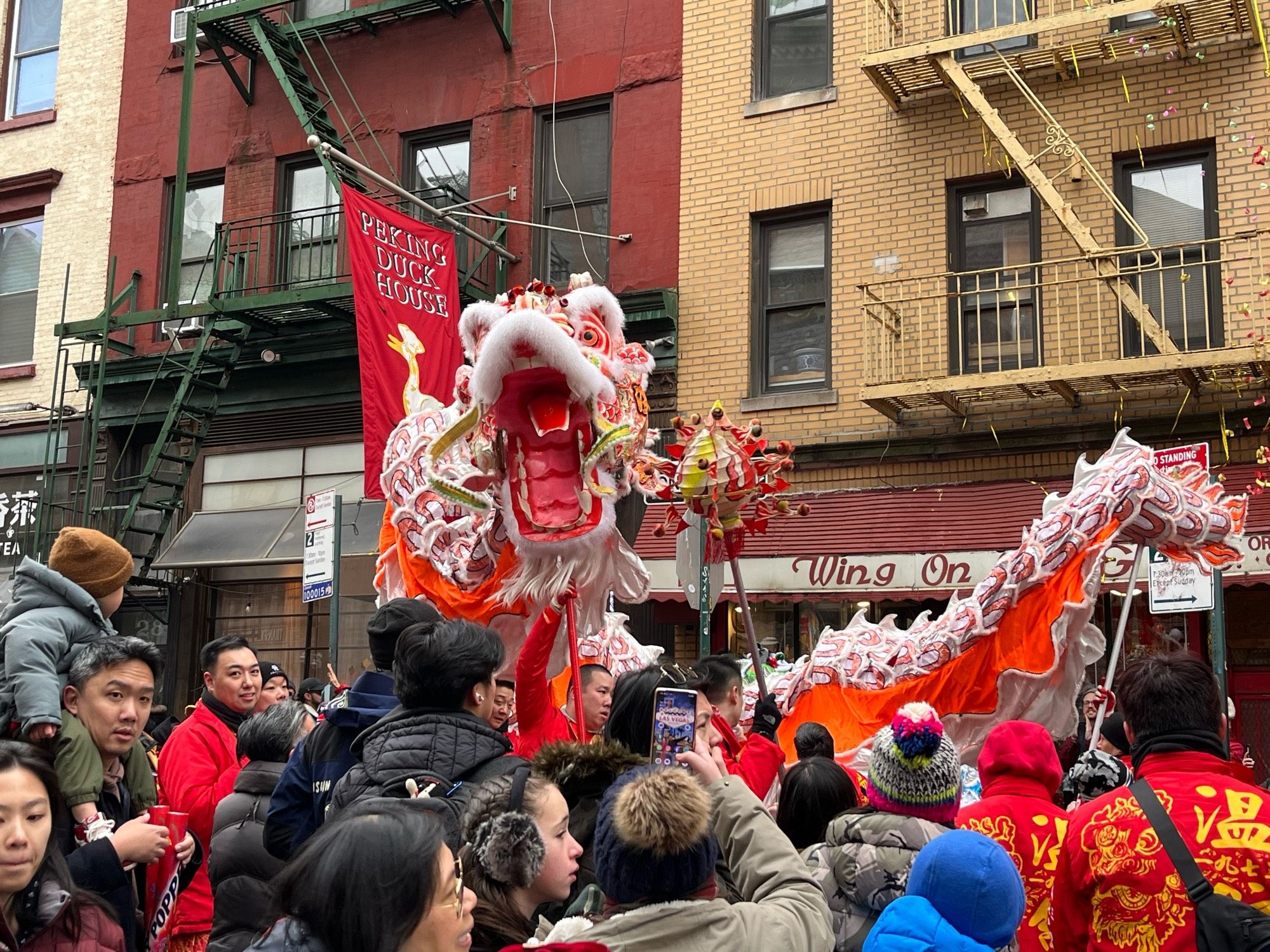 Lunar New Year Dragon Dance