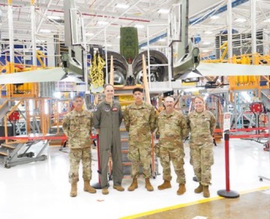 The US Oregan National Guard went to take an early look at their soon-to-be-delivered F-15EX jets on the production line.