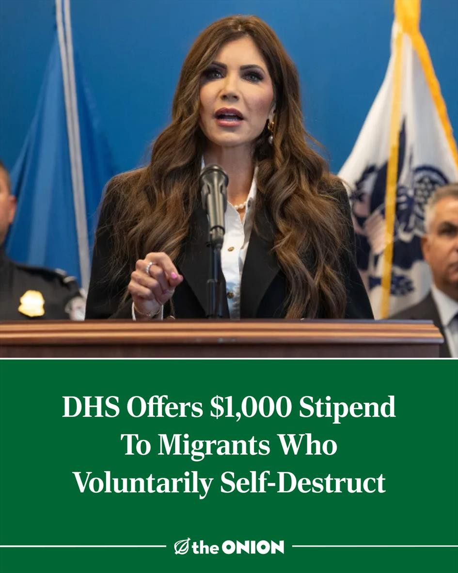 DHS Offers $1,000 Stipend To Migrants Who Voluntarily Self-Destruct