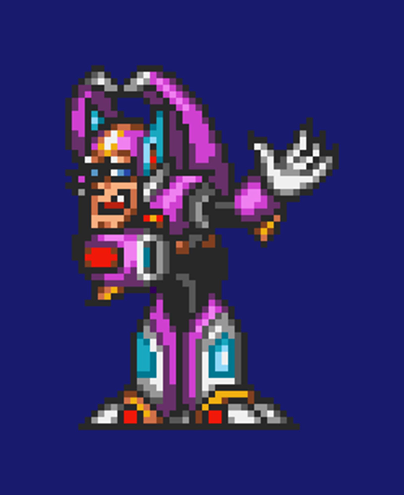 Shade Sigman

Source: Shade Man
Mega Man 7 (SNES) by Capcom

Sigma should honestly have a vampire motif in a future game. Maybe something based on his X Dive Halloween outfit