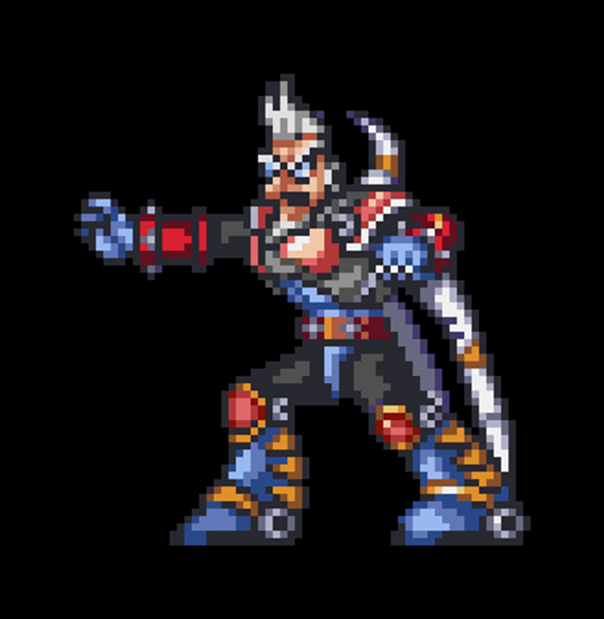 Dr. Doppligma 

Source: Dr. Doppler
Mega Man X3 (SNES) by Minakuchi Engineering and Capcom

Dr Doppler's head over Sigma's MMX3 body.

I've gotten a lot of comments so far that this would have been an interesting twist to X3. I personally think that MMX games could have used some alternation between Sigma and a one-off villain being the main antagonist in the games, but unfortunately the big man was stretched as thin as possible.