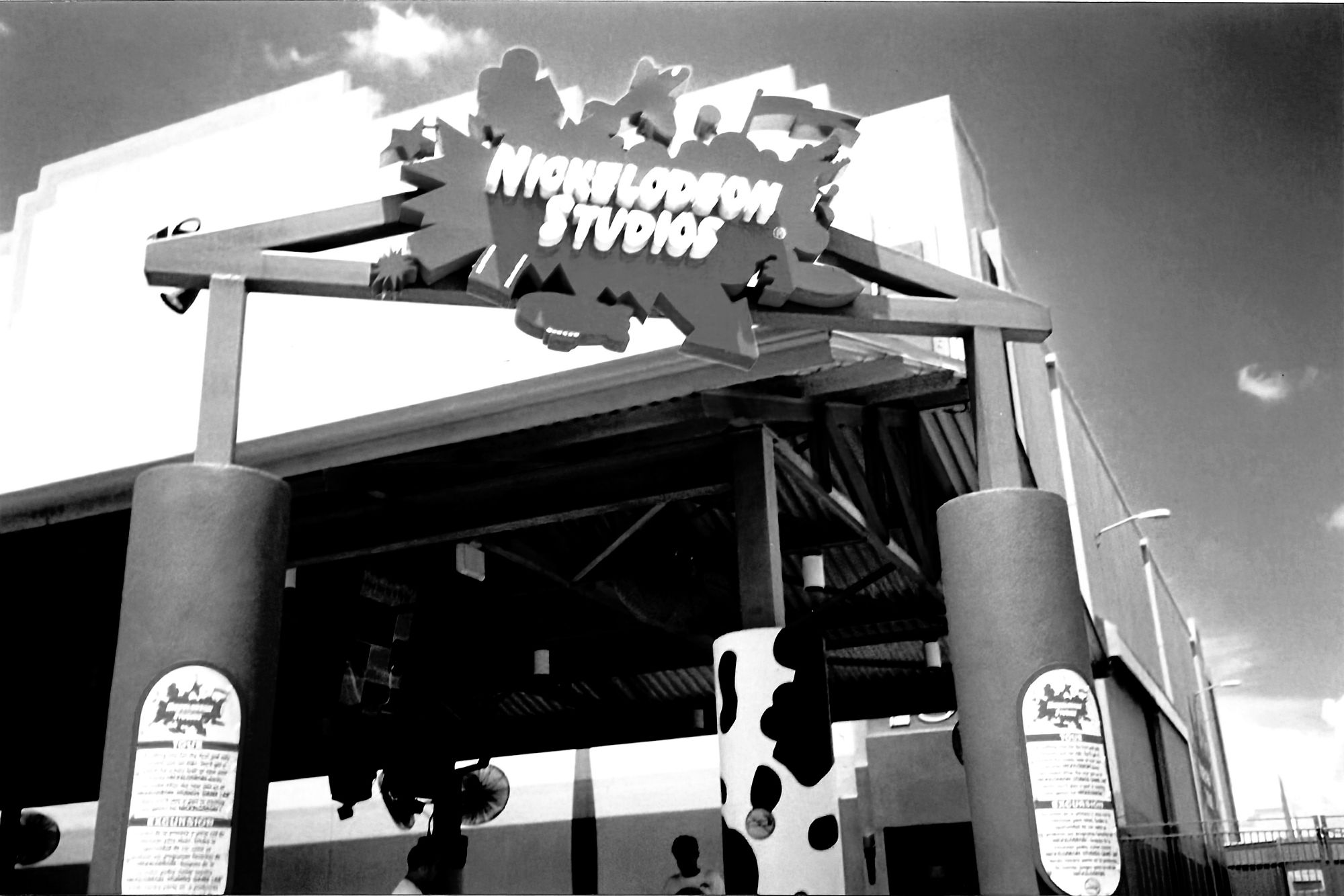 The entrance to Nickelodeon Universal Studios at Orlando, Florida. Taken in June of 1994.