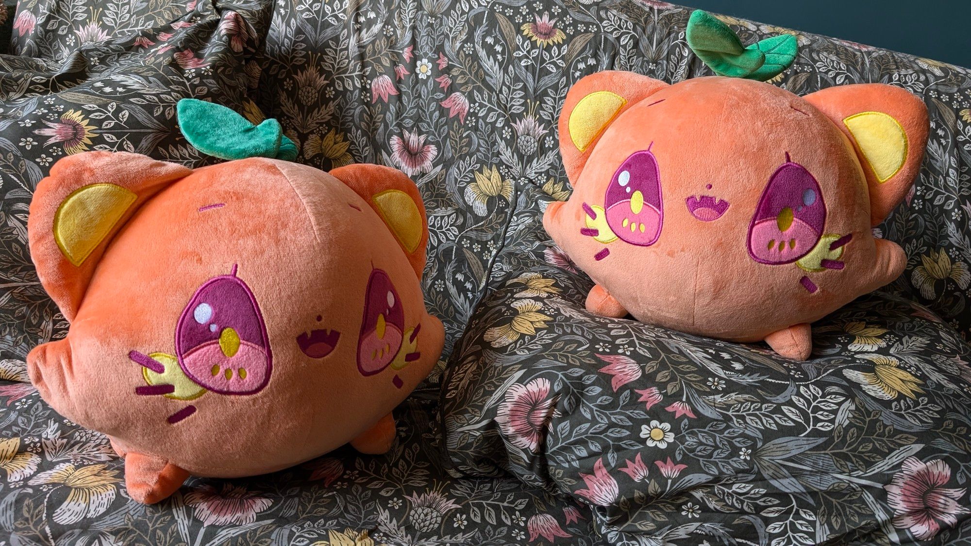 Two plushies