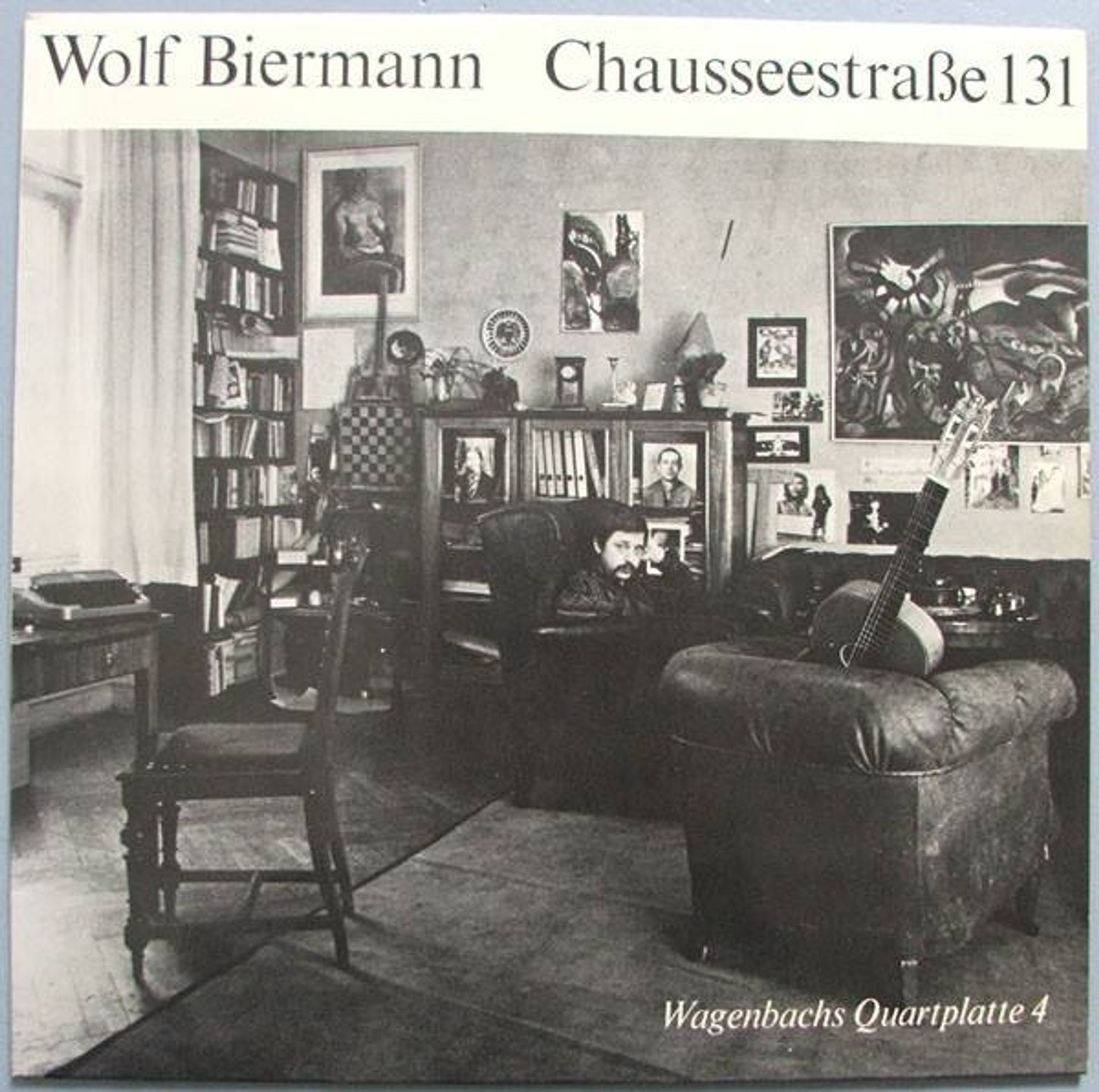 Platten-Cover der Vinyl-Schallplatte Chausseestraße 131 von Wolf Biermann