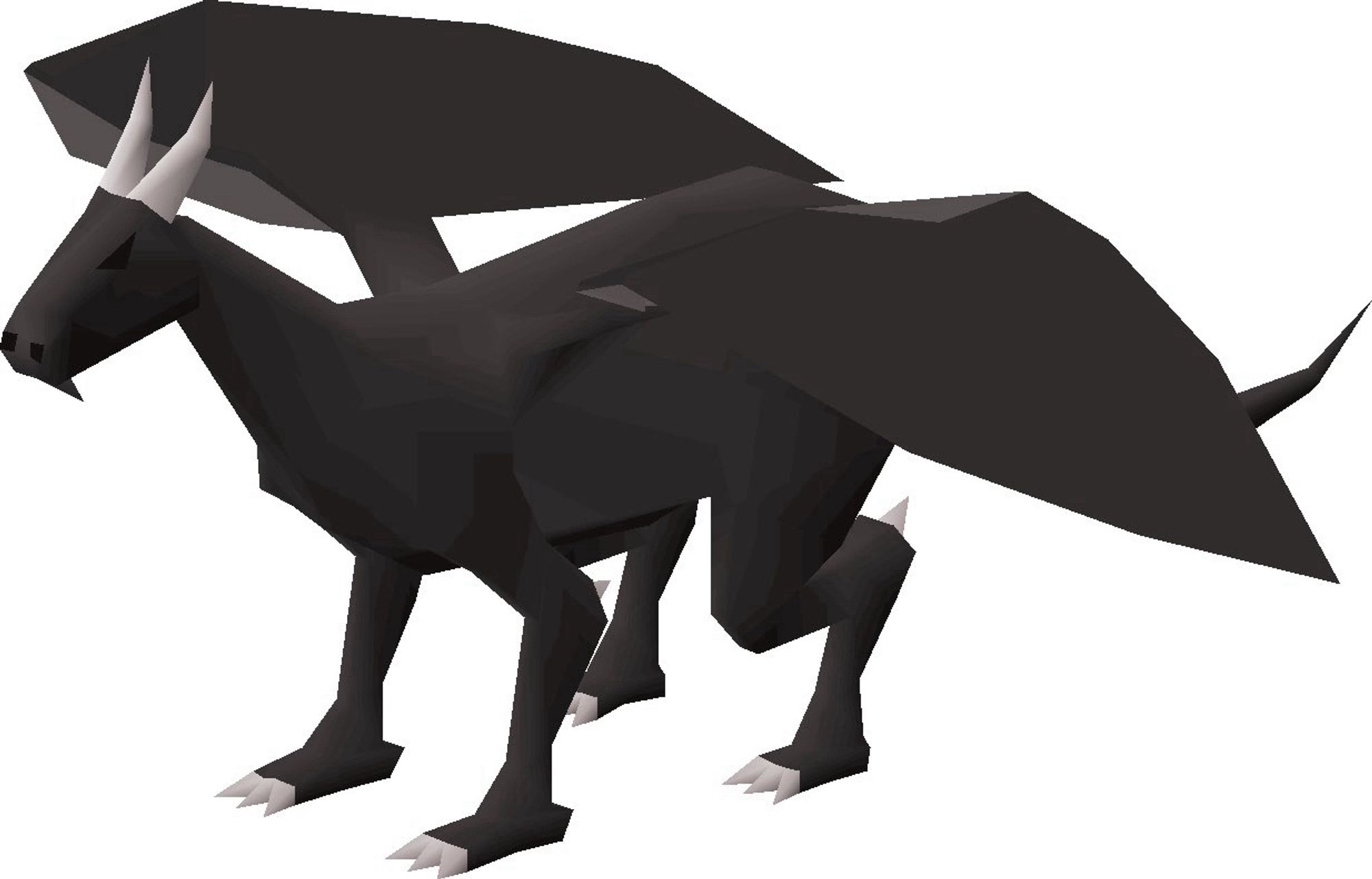 ‪Runescape black dragon model from March 29 2004 to August 29 2006‬