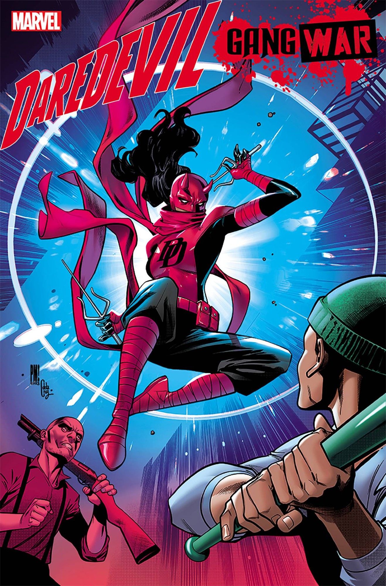 The cover of Daredevil Gang War #3 (2024) by Paco Medina and Ceci DeLaCruz.