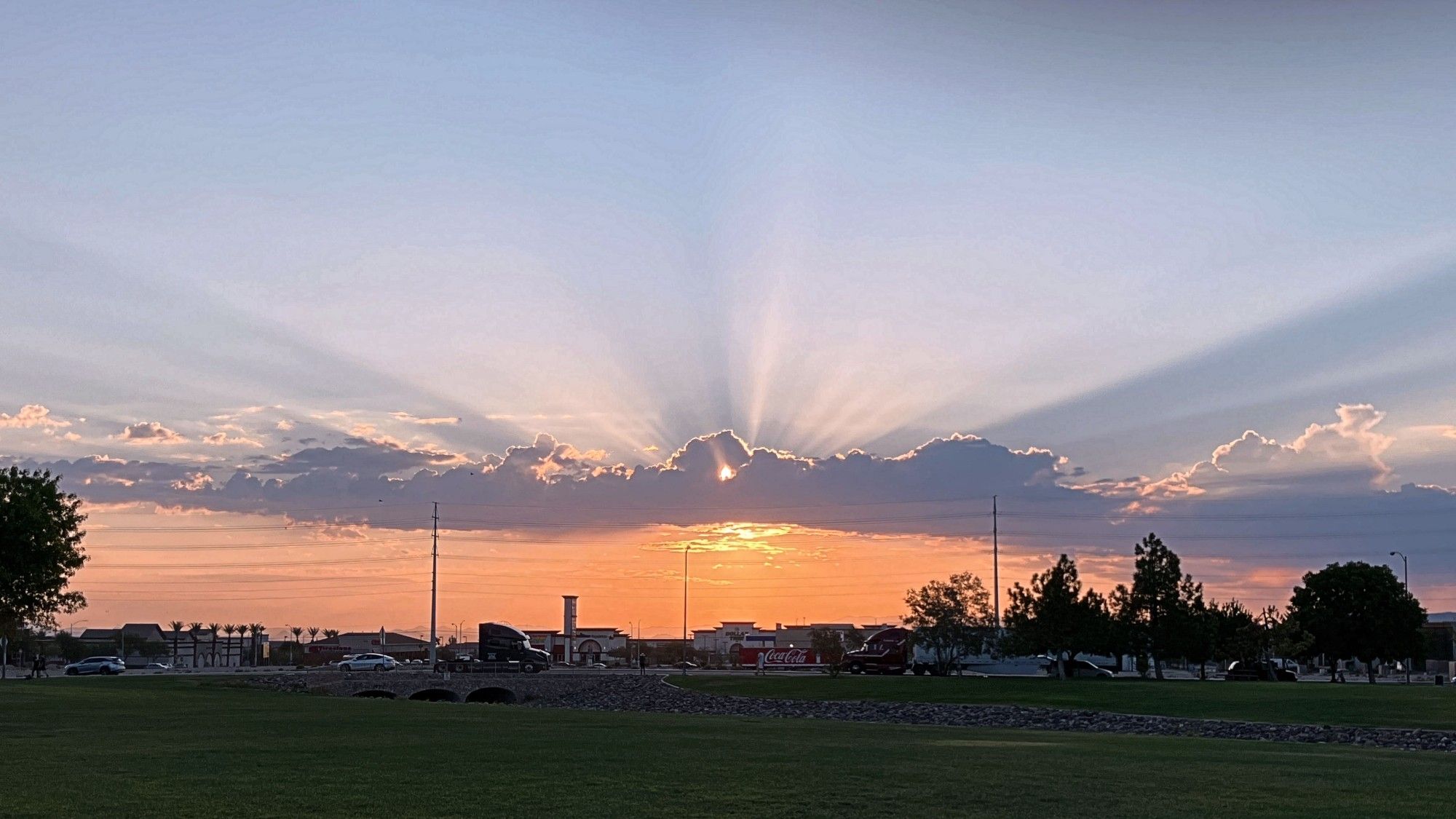 Sunrise from Las Vegas