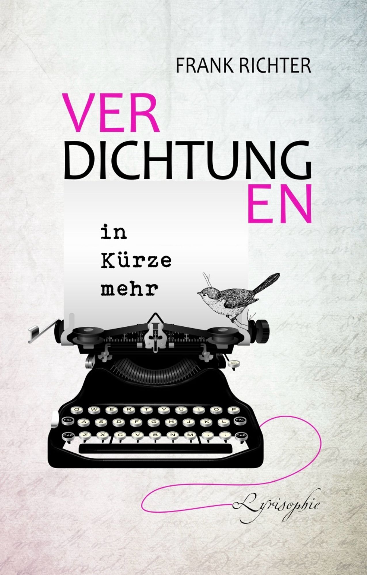 Cover mit Bild einer alten Schreibmaschine