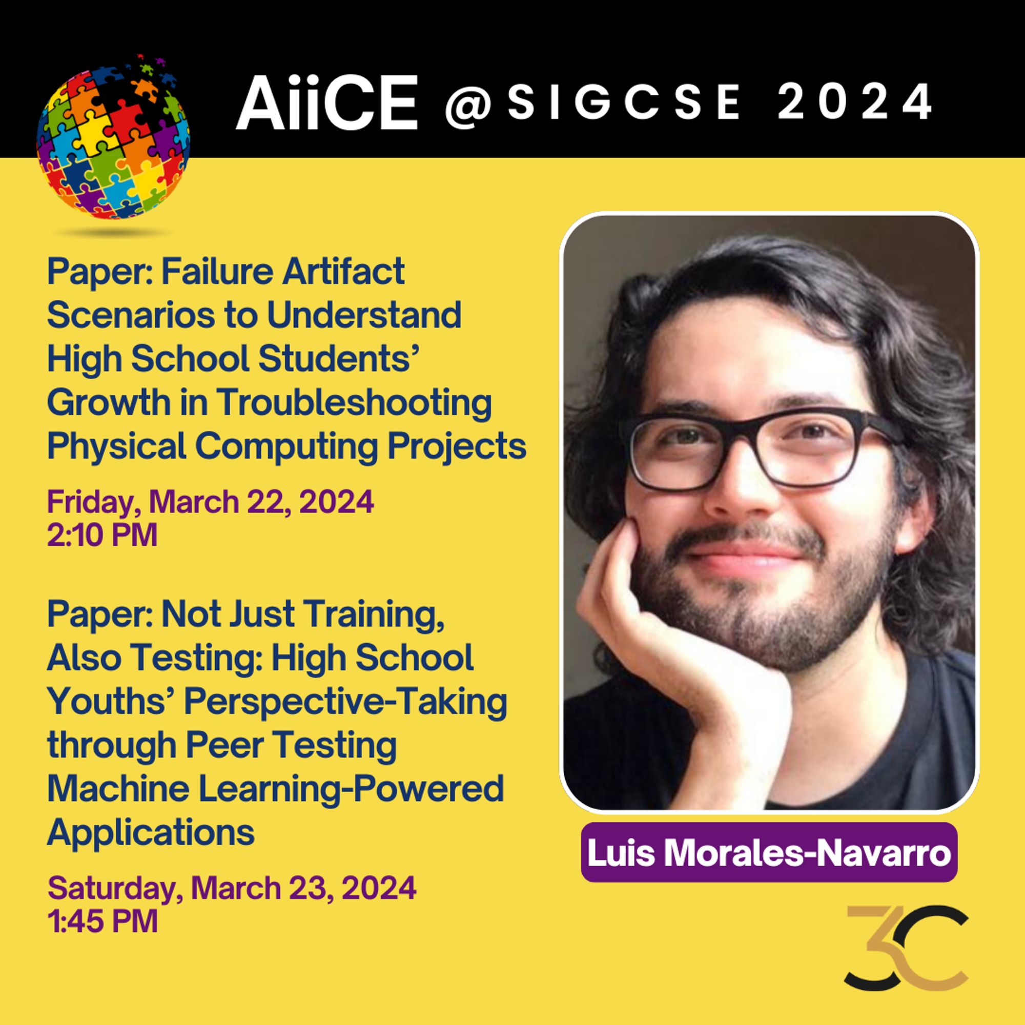 Luis Morales-Navarro: SIGCSE2024