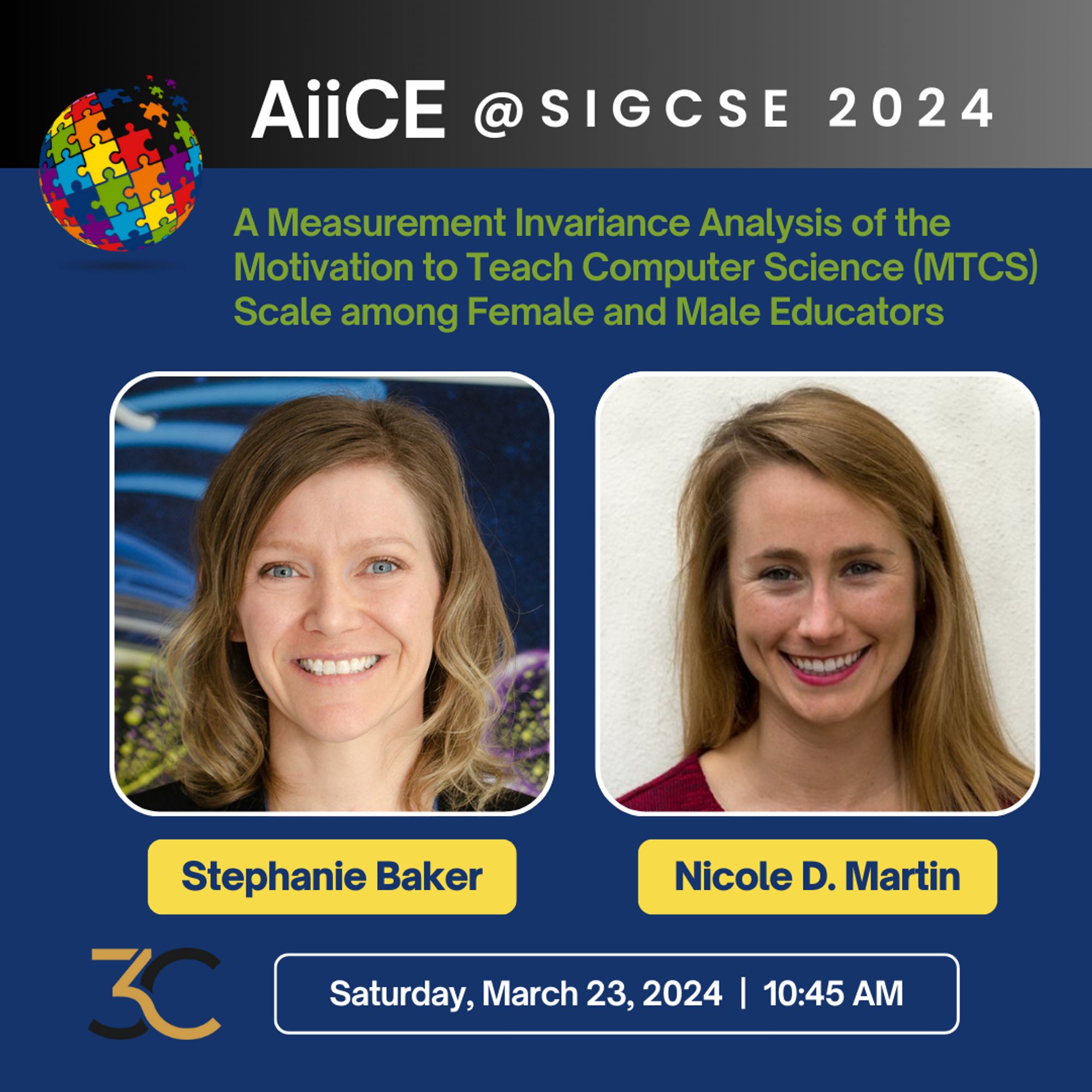 Nicole D. Martin & Stephanie Baker - SIGCSE2024