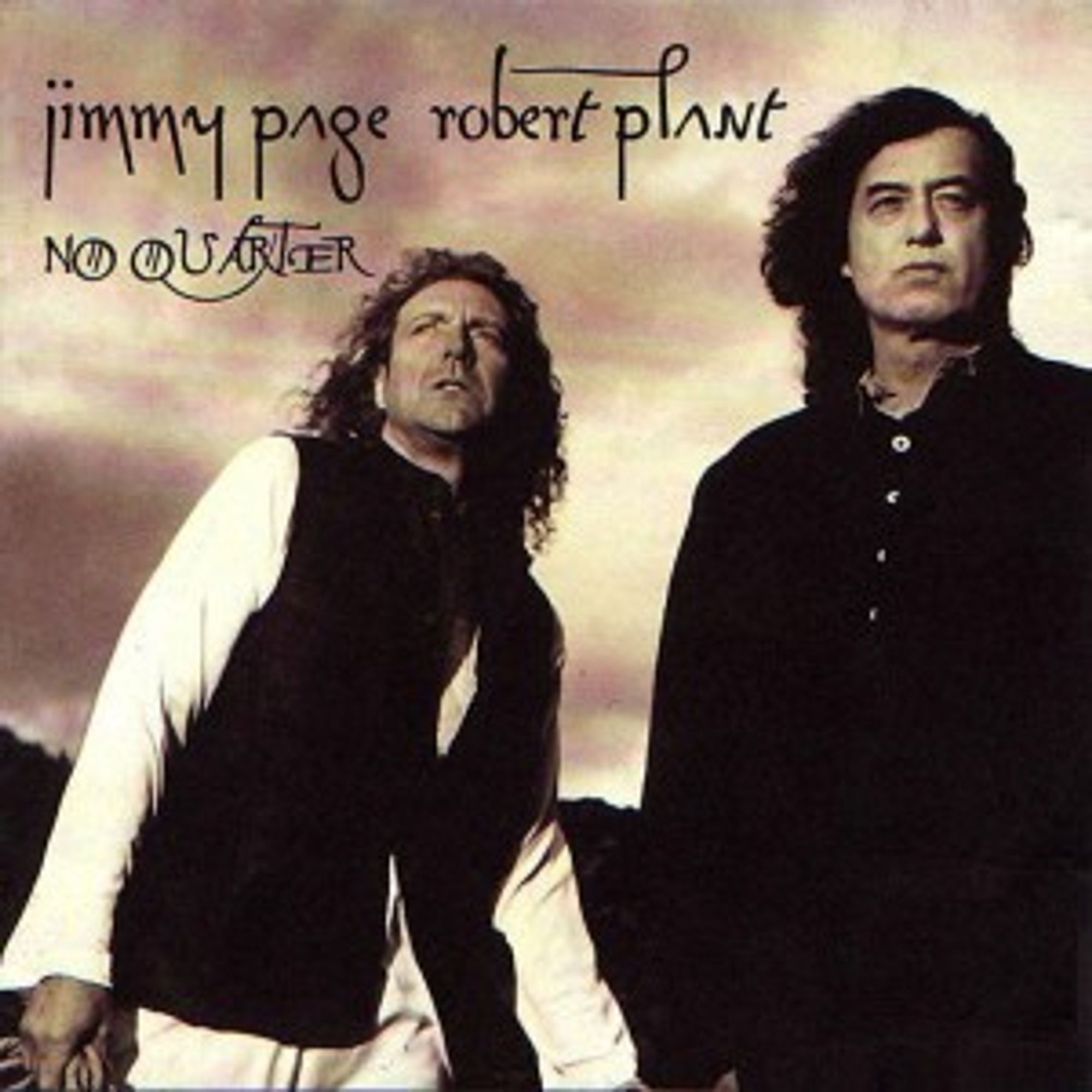 Album cover of "No Quarter" by Jimmy Page & Robert Plant Unledded