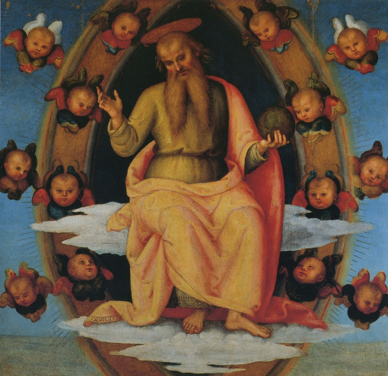 Pala di Sant Agostino (Lord Blessing)