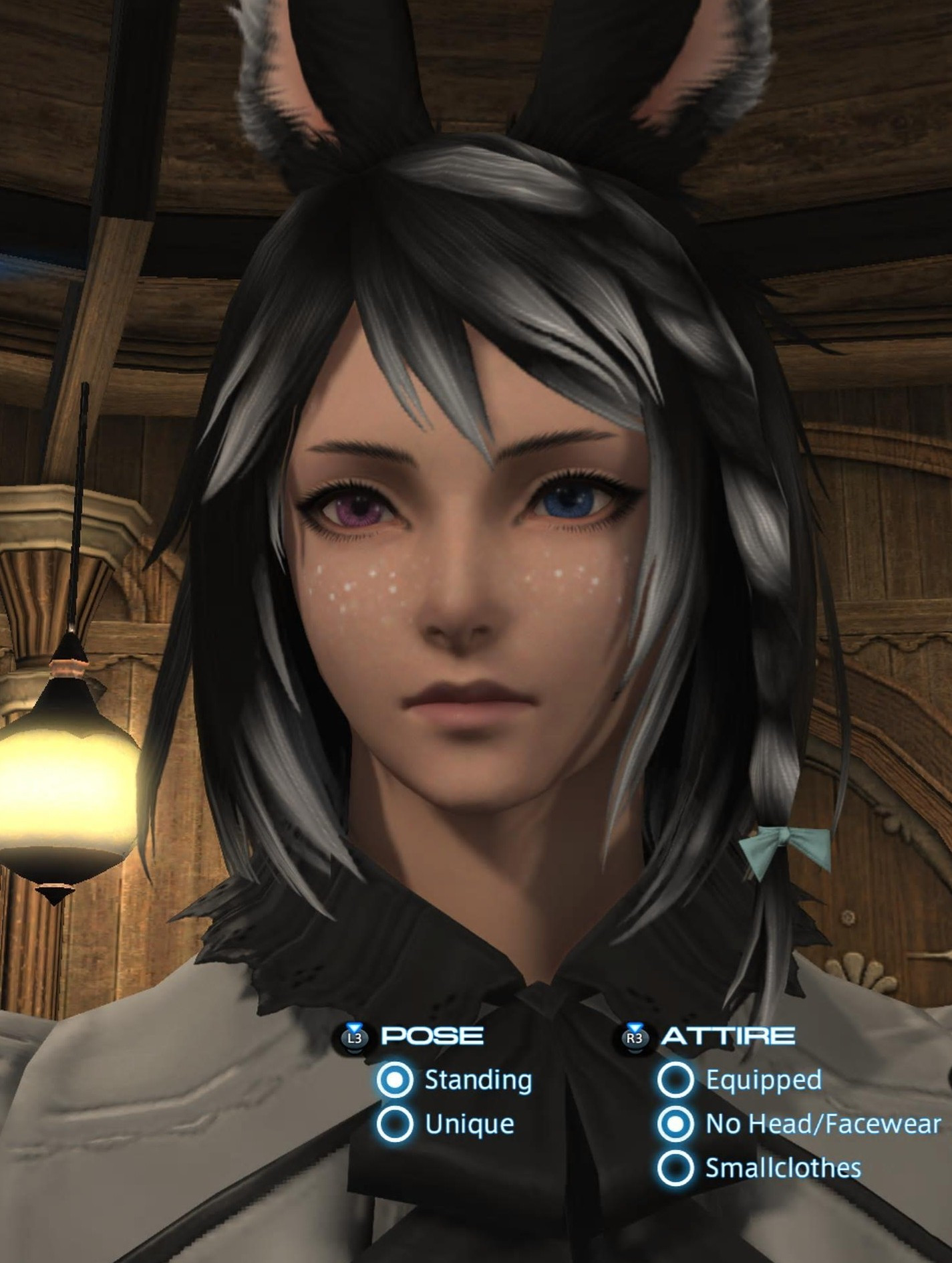 Screenshot of the posters player character in Final Fantasy XVI