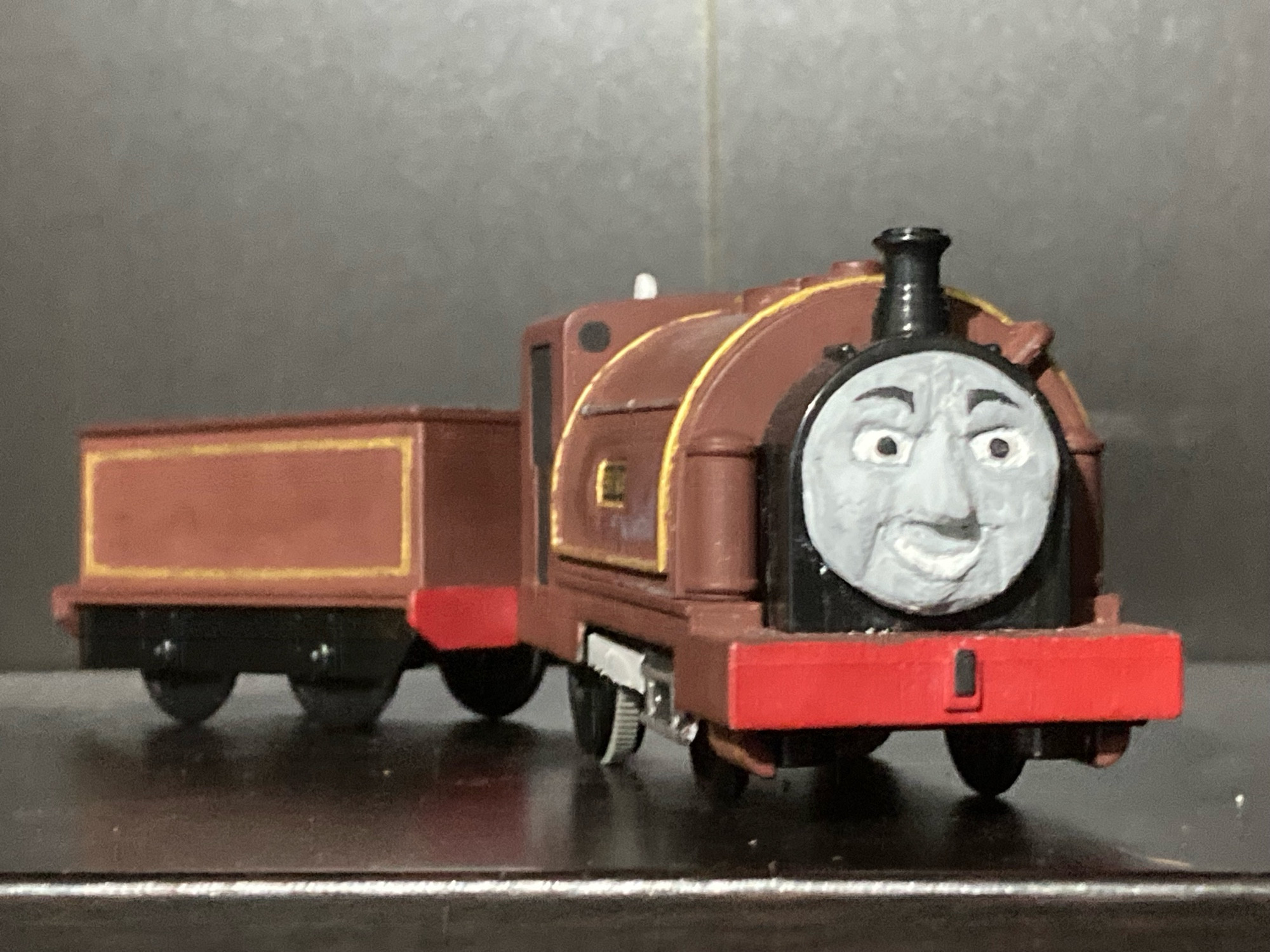 Side view of Bertram.