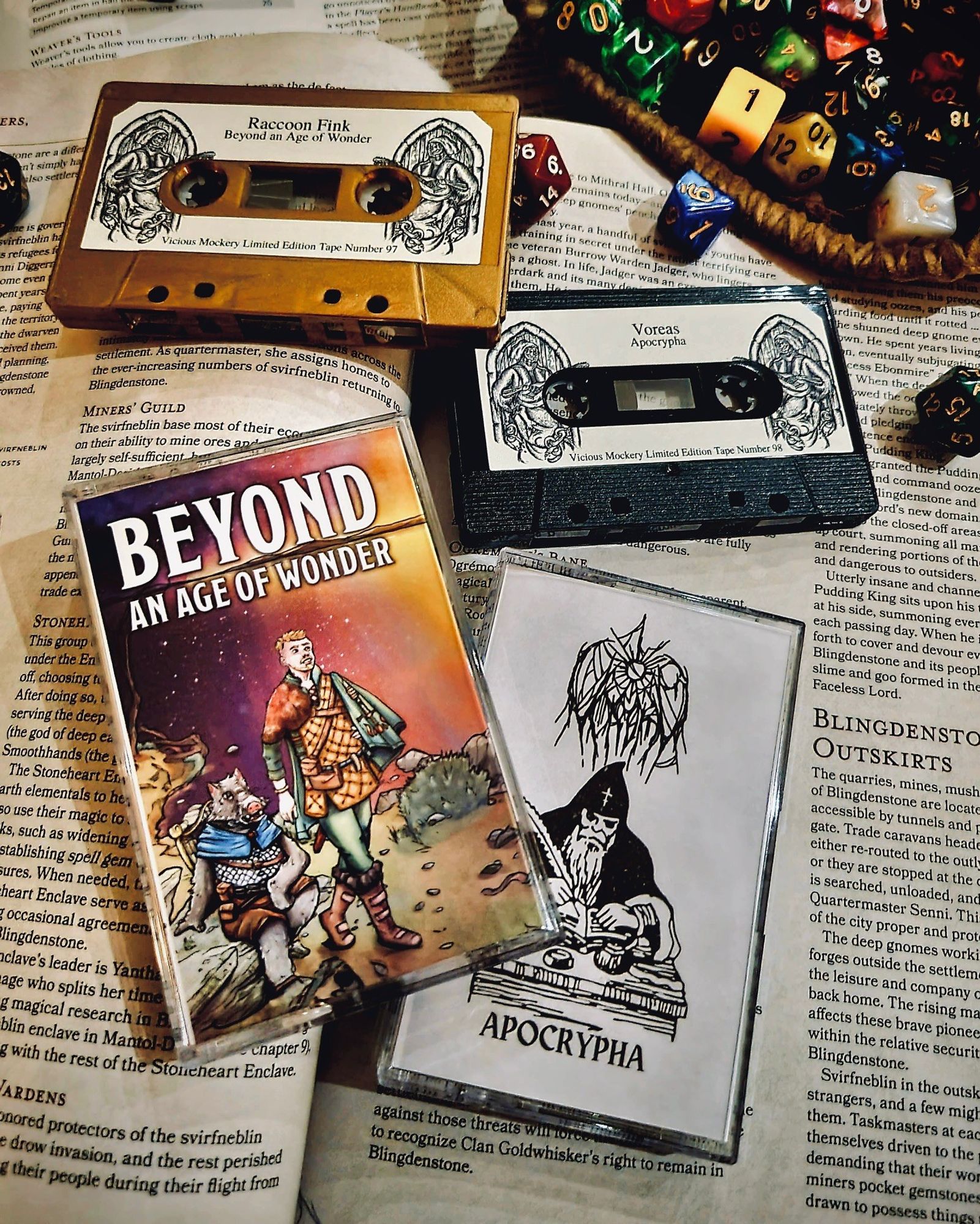 cassettes: Beyond an Age of Wonder, and Apocrypha