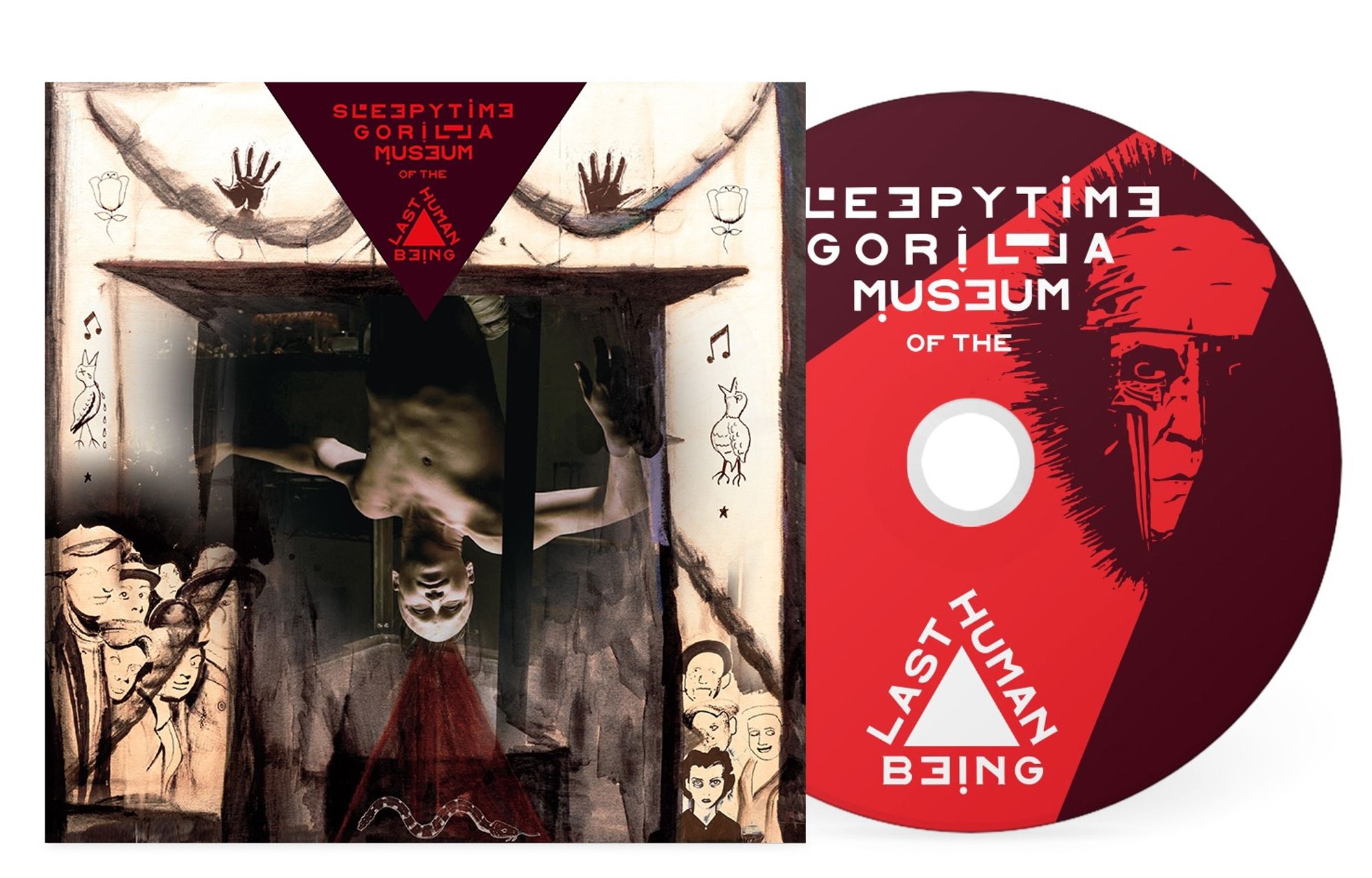 “Sleepytime Gorilla Museum of the Last Human Being” CD mockup