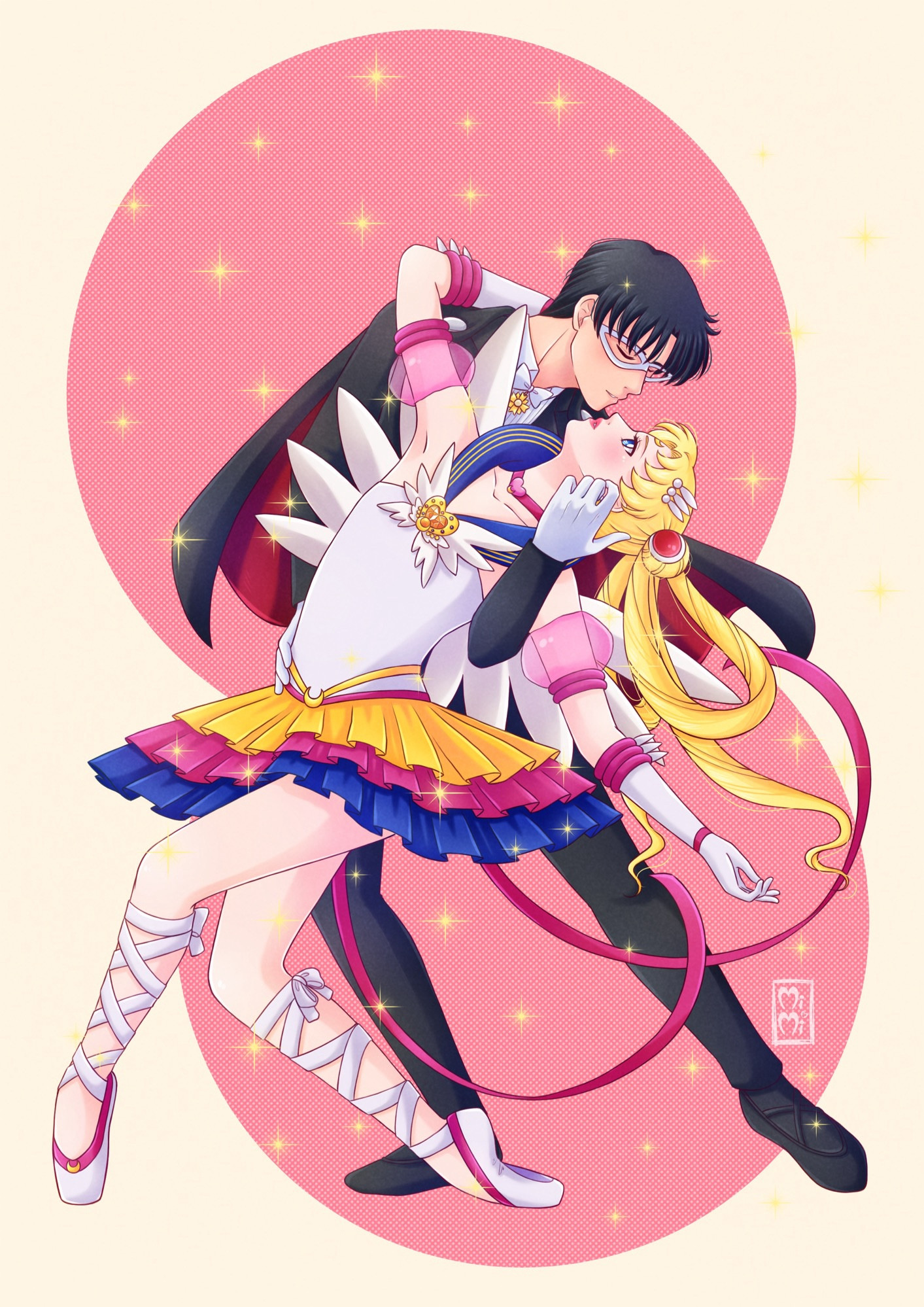 Ballet Sailor Moon & Tuxedo Mask pas-de-deux 🩰🌙