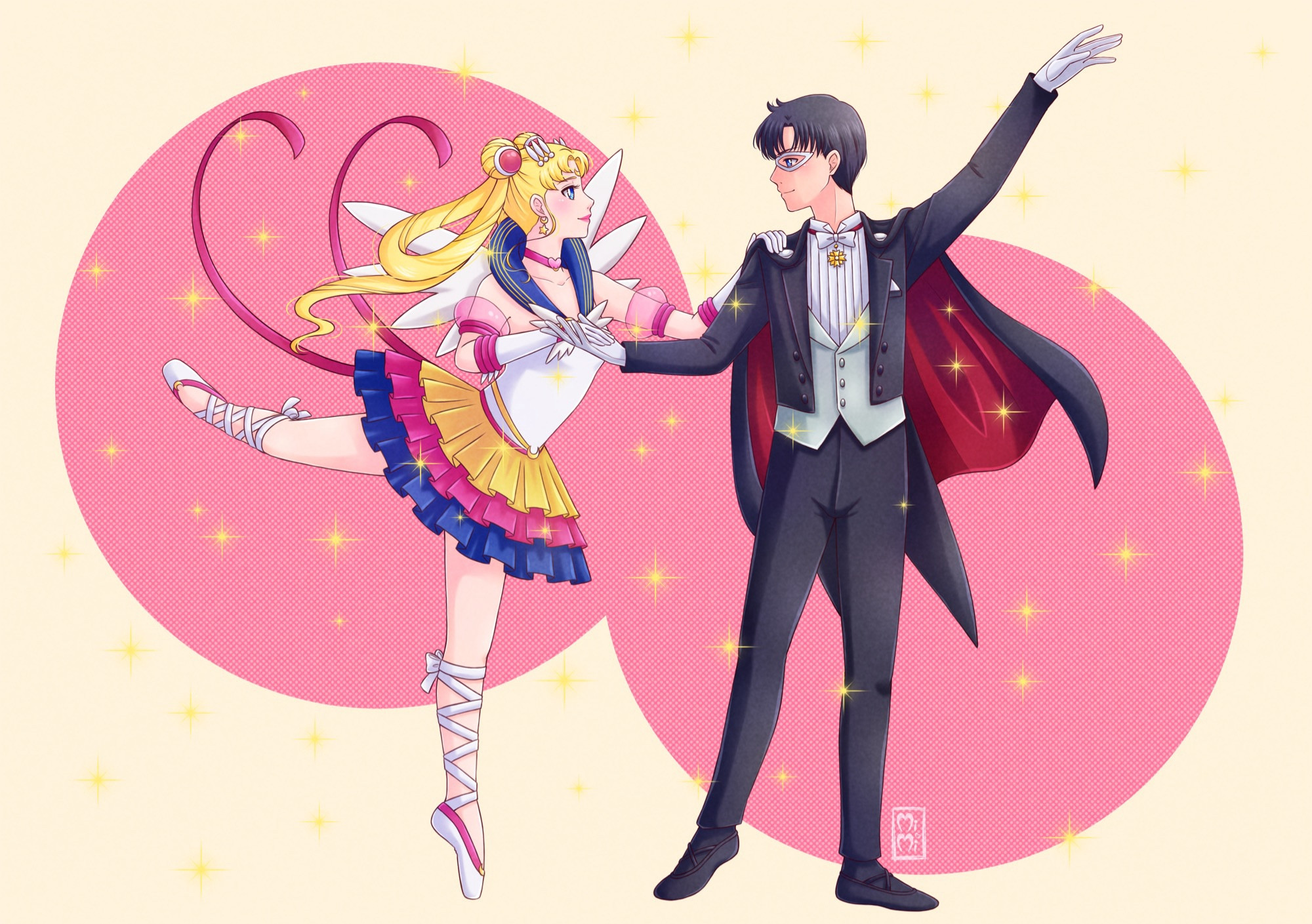 Ballet Sailor Moon & Tuxedo Mask pas-de-deux pt.2 🩰🌙