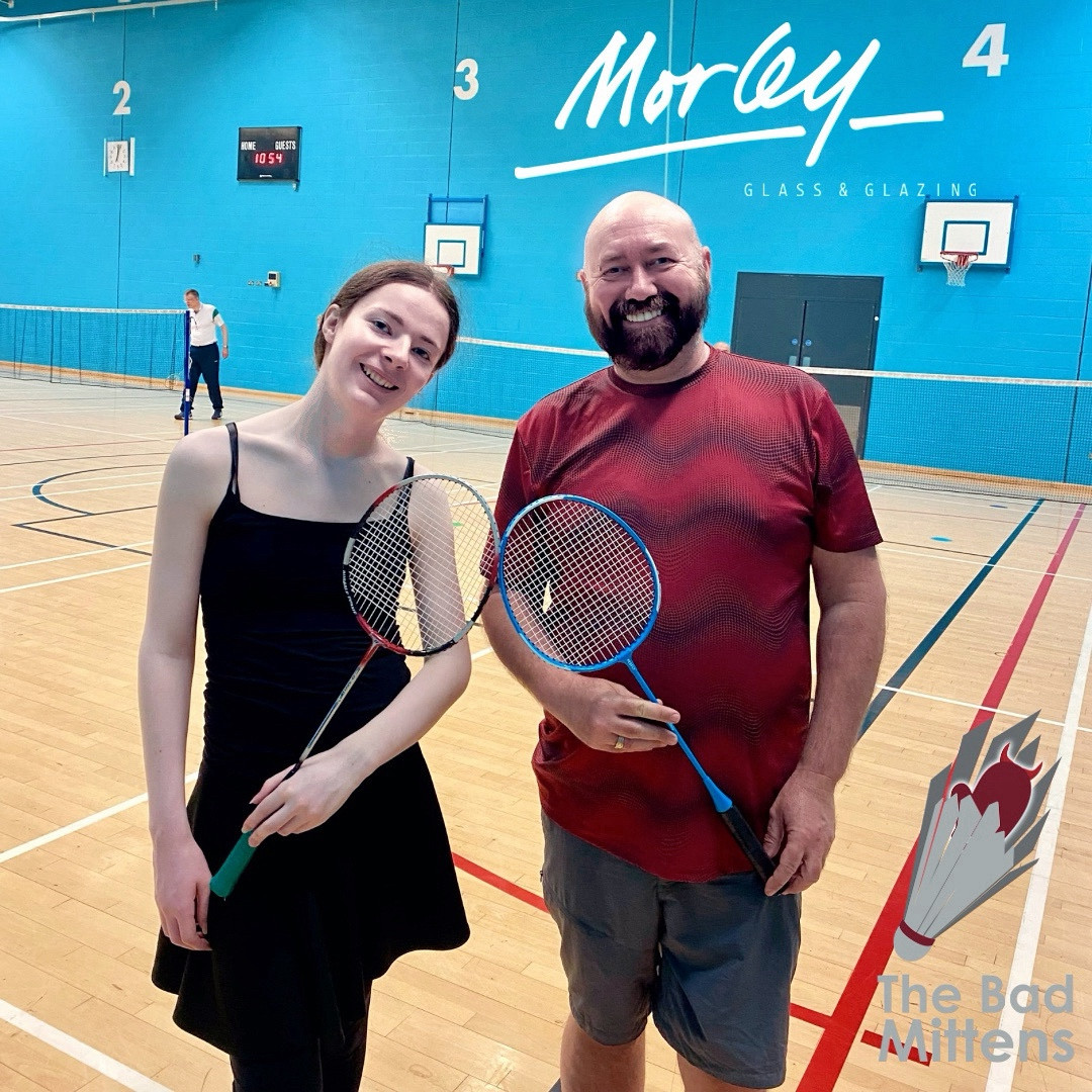 Rob with new player on courts