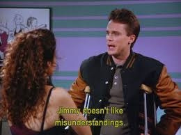 Seinfeld - Jimmy talking about himself in the third person 