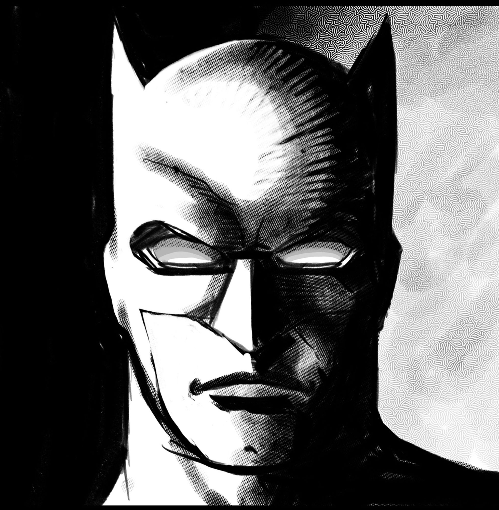 Batman facing forward