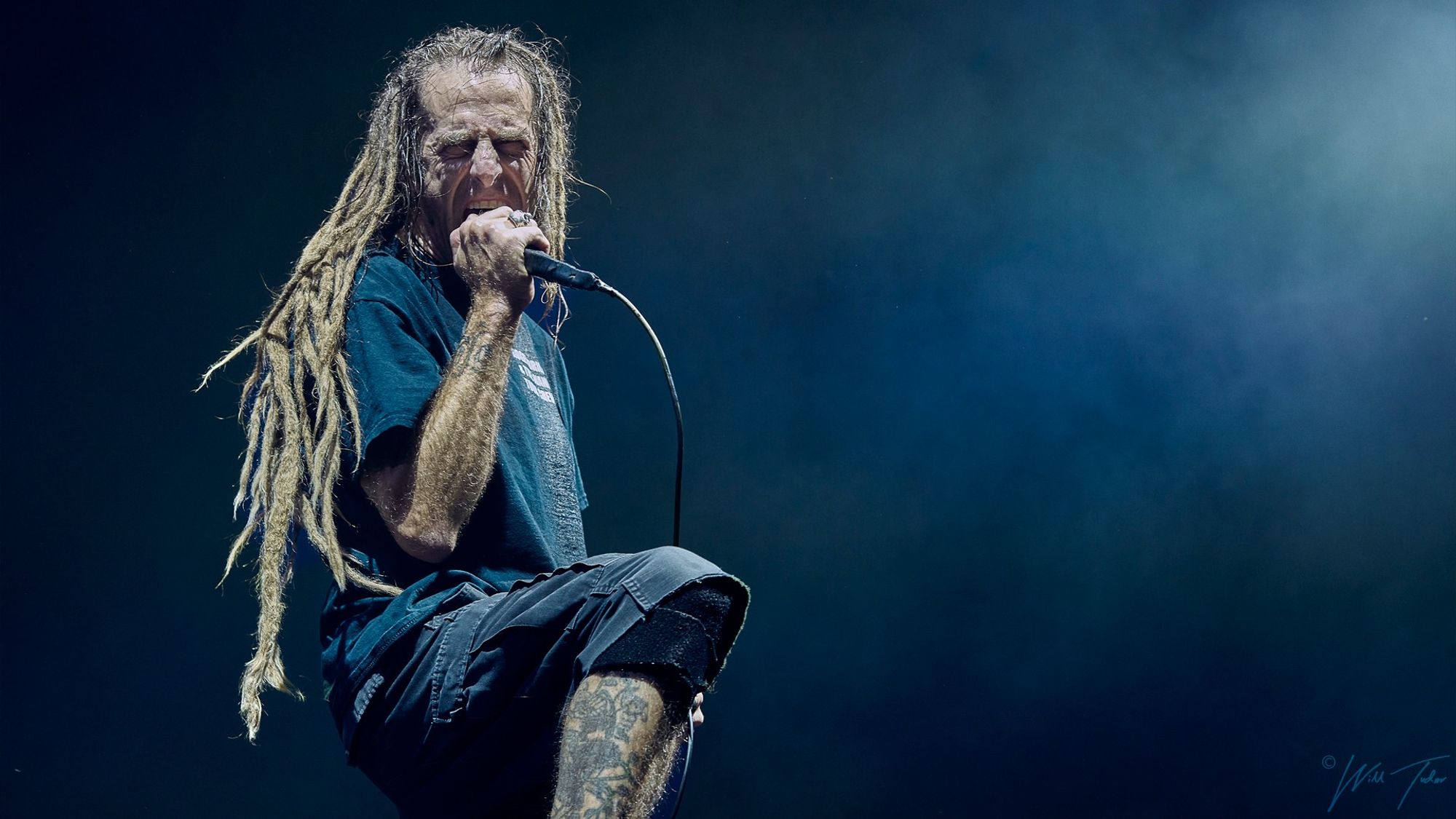 Randy Blythe of Lamb of God by Will Tudor of Thorn Valley Studios for Alamy Live News.