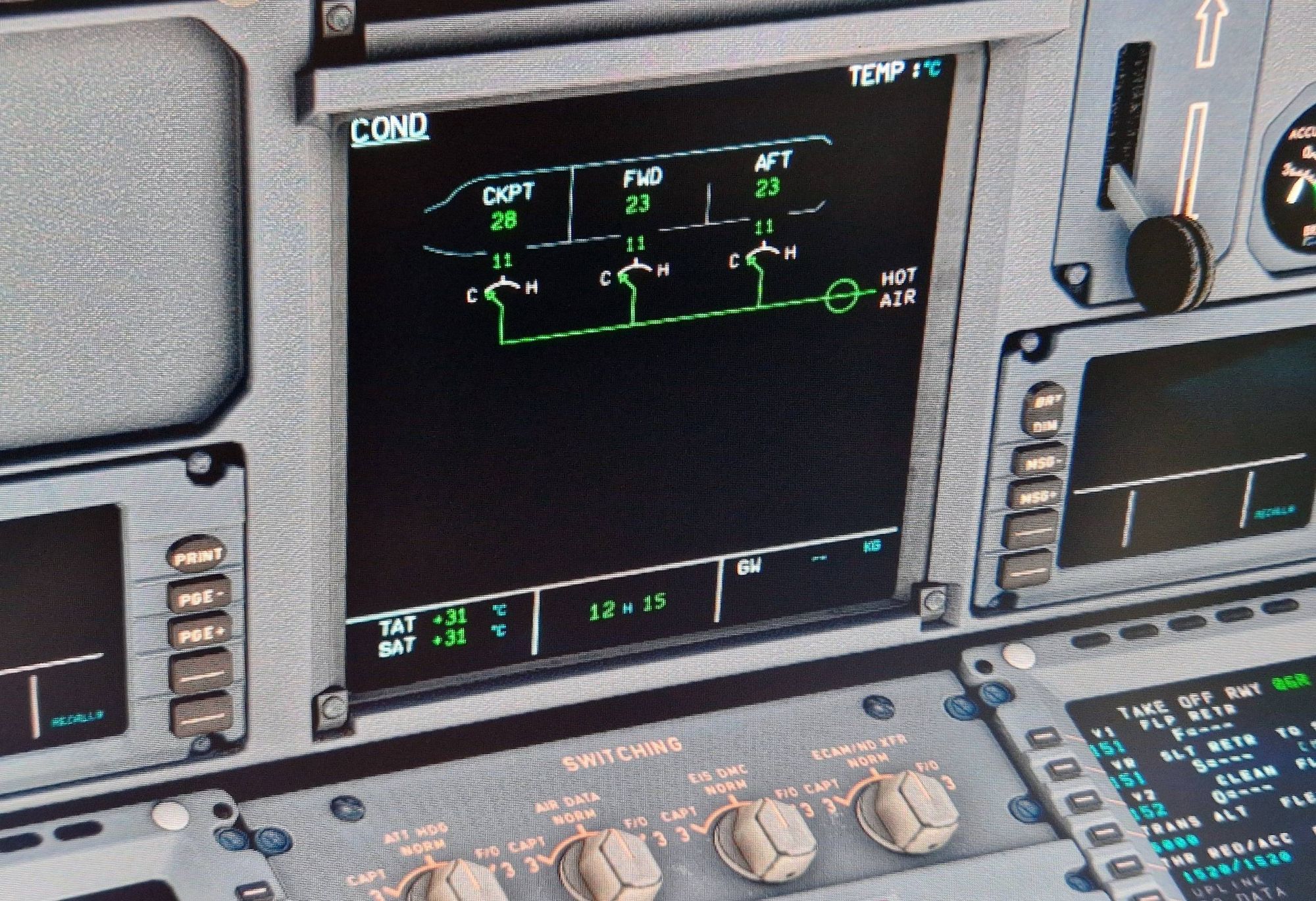 inside Cockpit of the A320Neo at PMI Mallorca