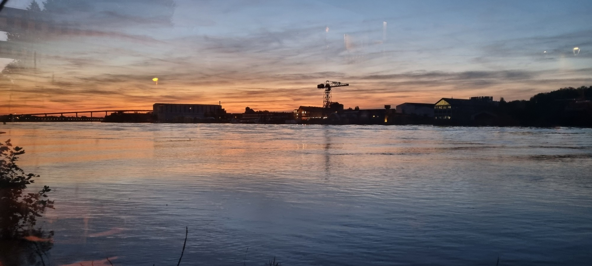 Vue depuis le port de Trentemoult