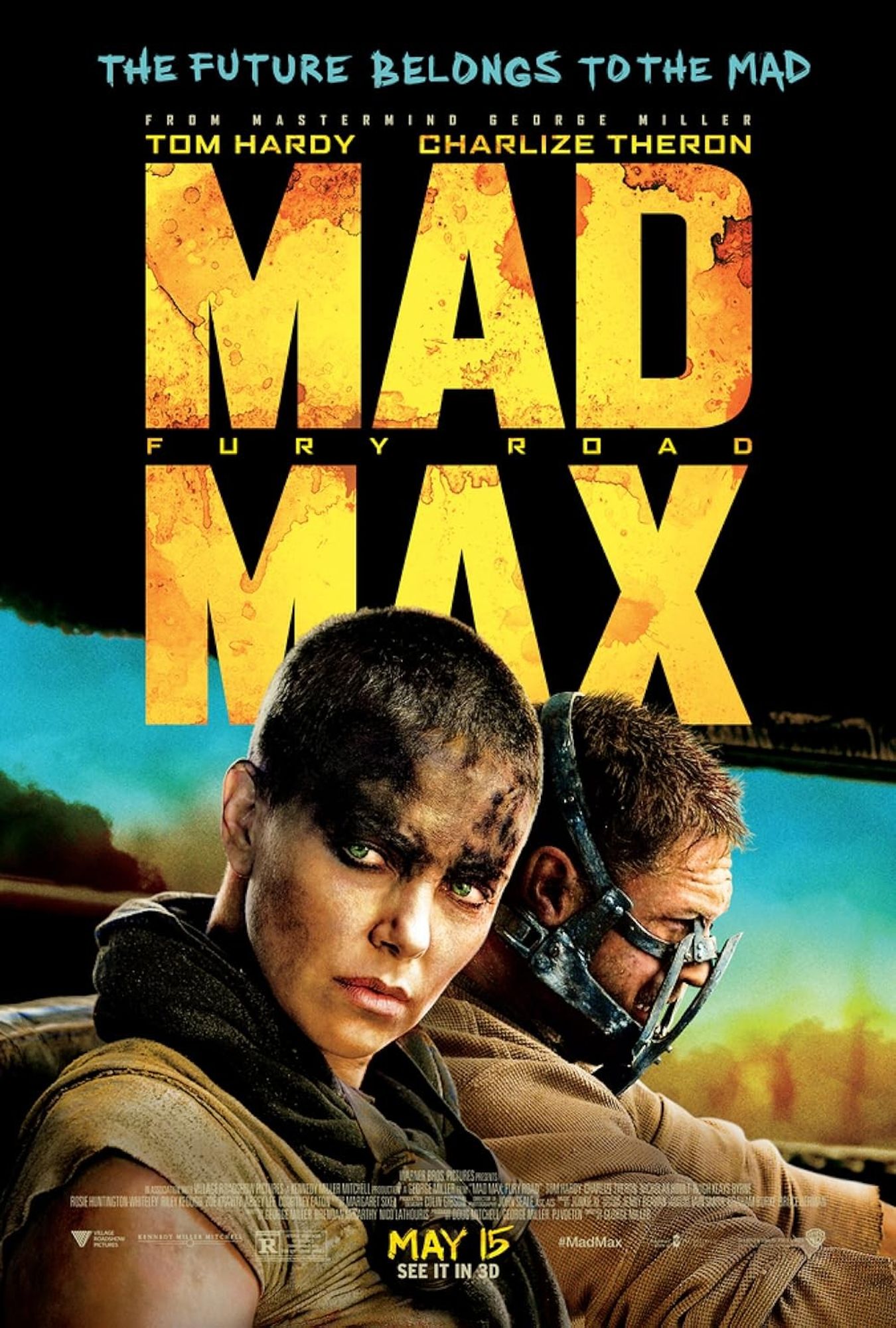 Movie poster for Mad Max Fury Road