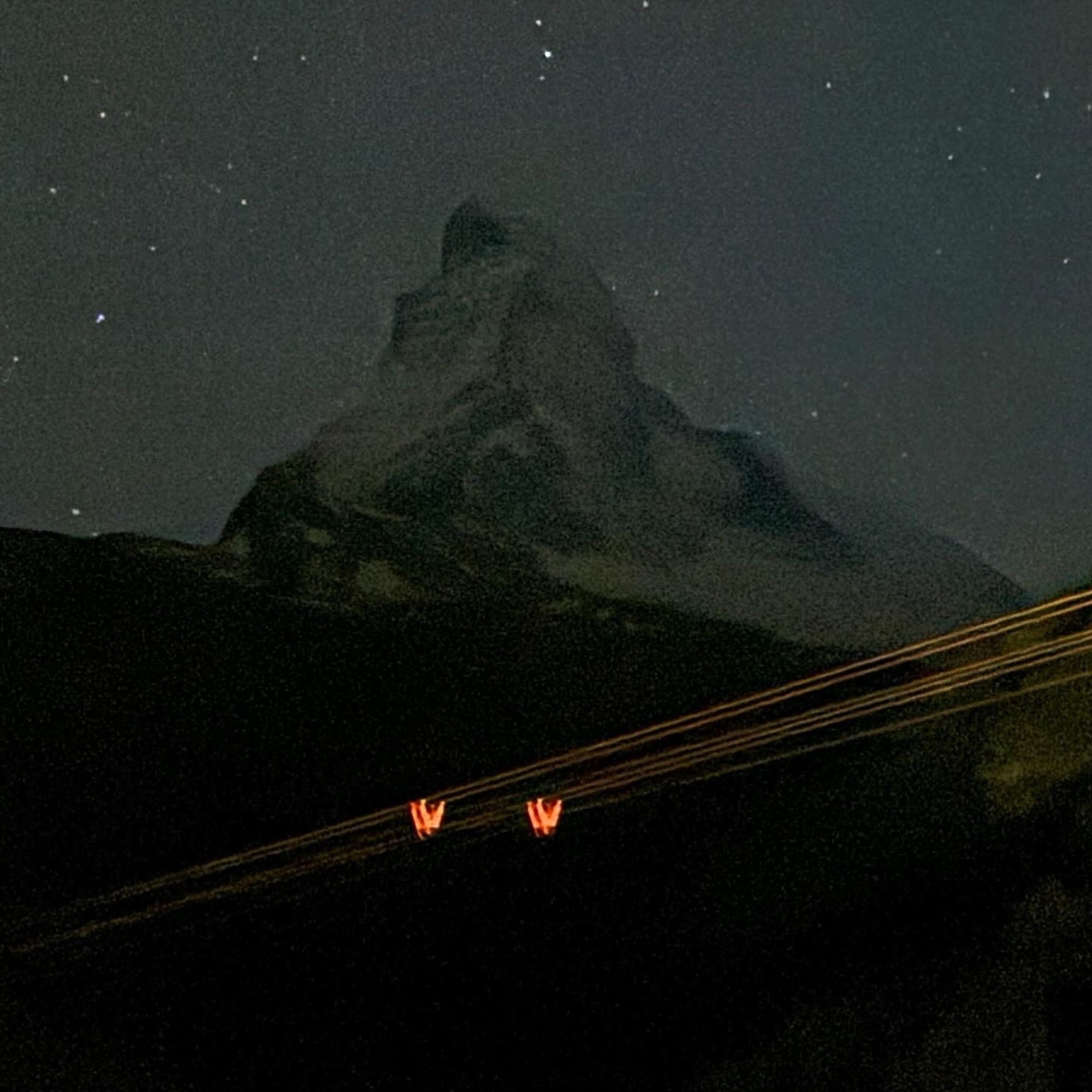 Matterhorn at night