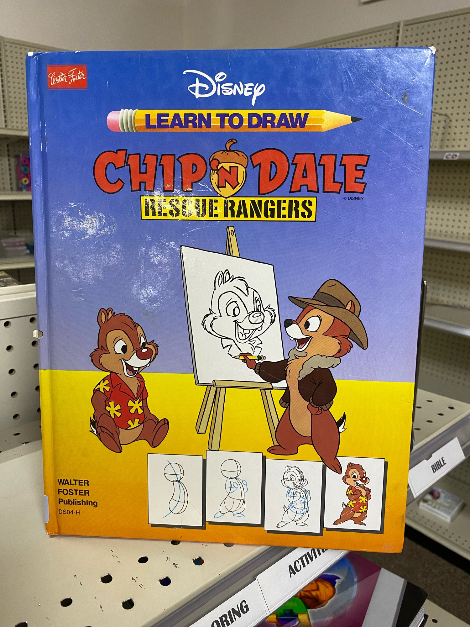 “Learn to Draw Chip ‘n Dale Rescue Rangers” book