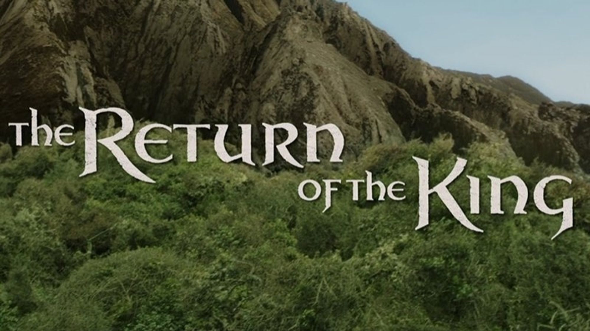 The title card for Return of the King