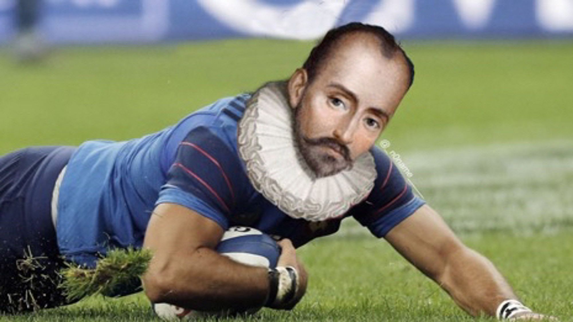 Michel de Montaigne, écrivain français, philosophe humaniste et rugbyman à ses heures perdues.