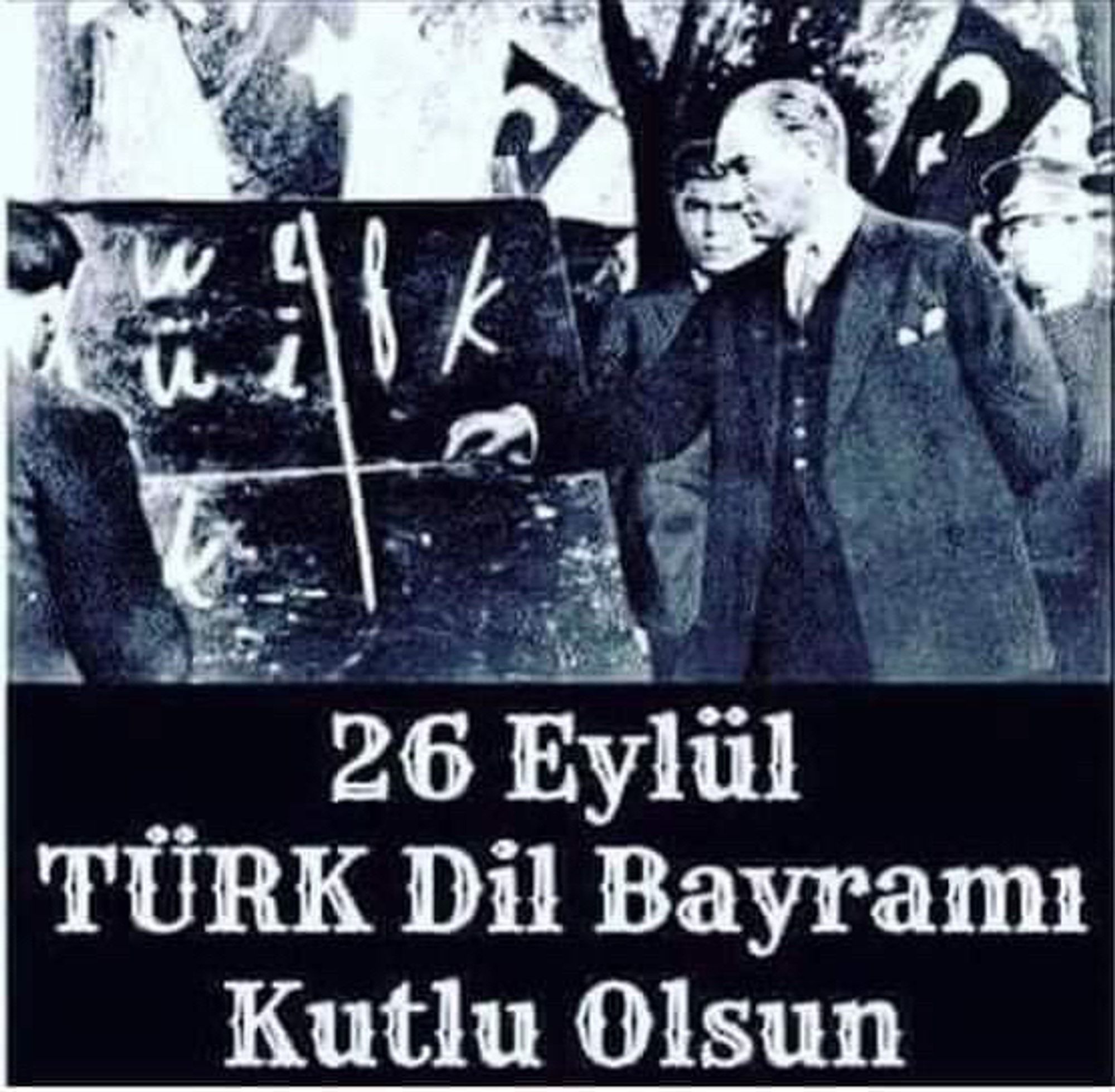 "Türk dili, dillerin en zenginlerindendir, yeter ki bu dil bilinçle işlensin."

Gazi Mustafa Kemal Atatürk’ün bizzat katılımıyla düzenlenen 1. Türk Dili Kurultayı’nın 88. yıldönümü ve Türk Dil Bayramı'mız kutlu olsun.
#TürkDilBayramı