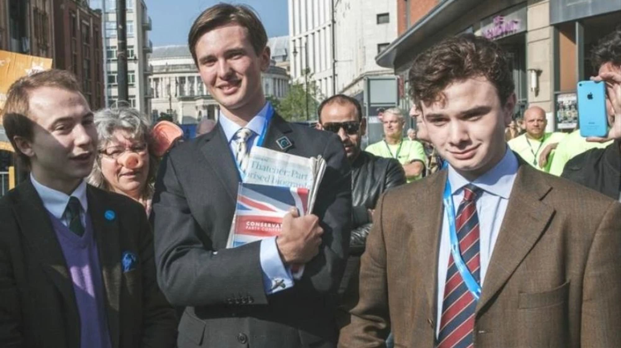 Young Tories at Conservative party conference. Photo credit: Chris Bethell / Vice.com