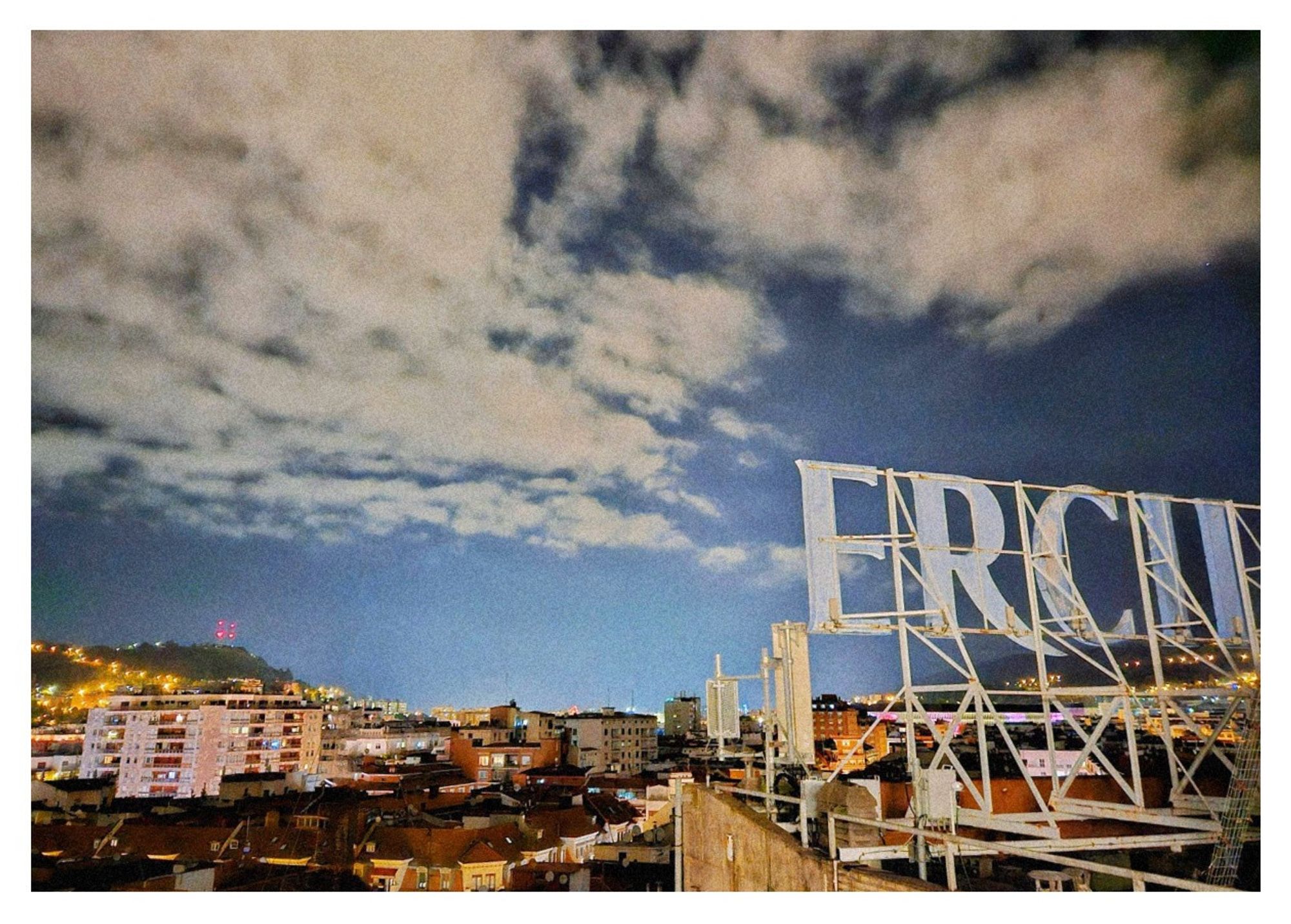 A long exposure pic of the Bilbao city skyline at night. Taken by me on 6th September.