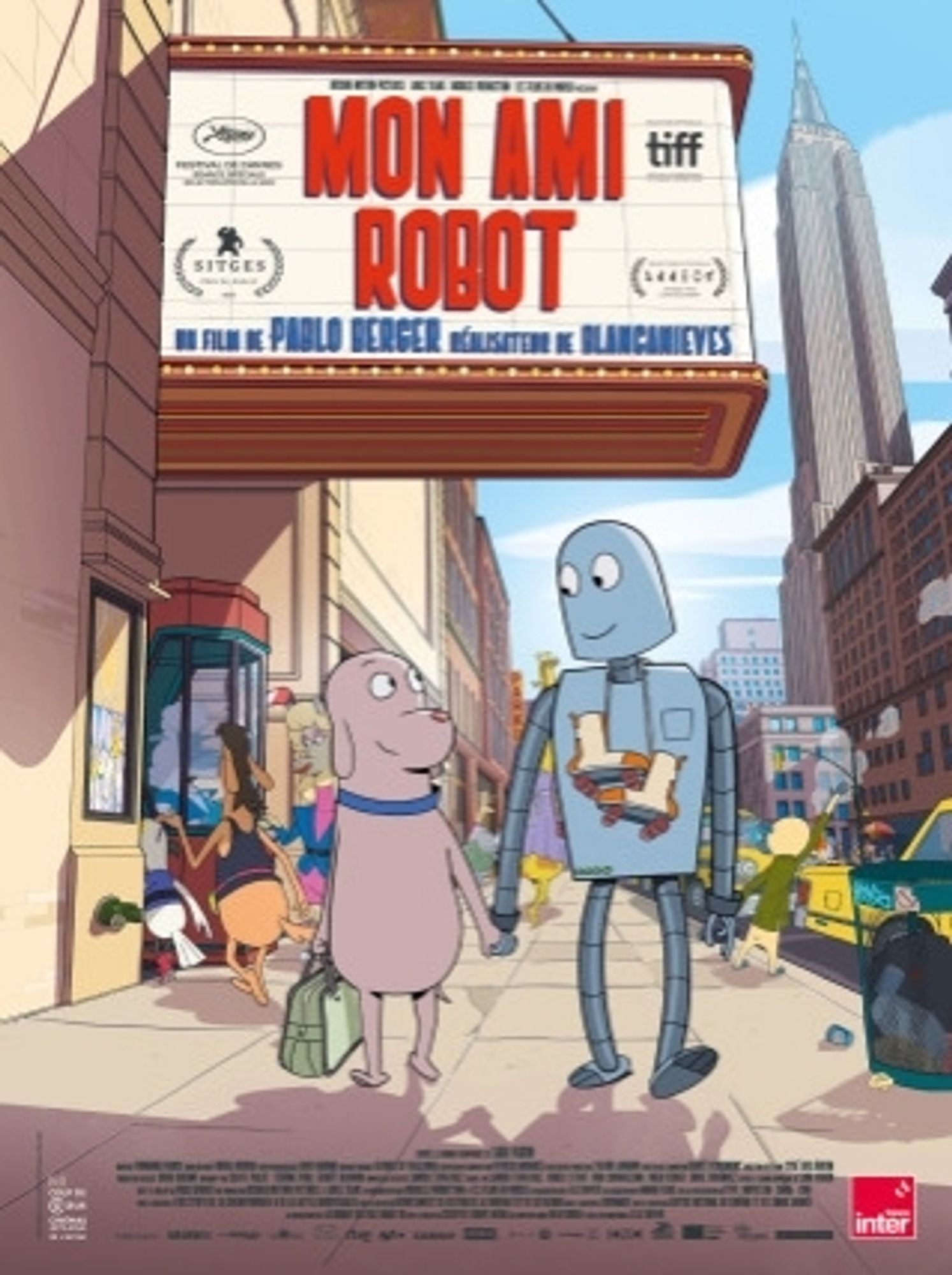 Affiche du film MON AMI ROBOT, de Pablo Berger