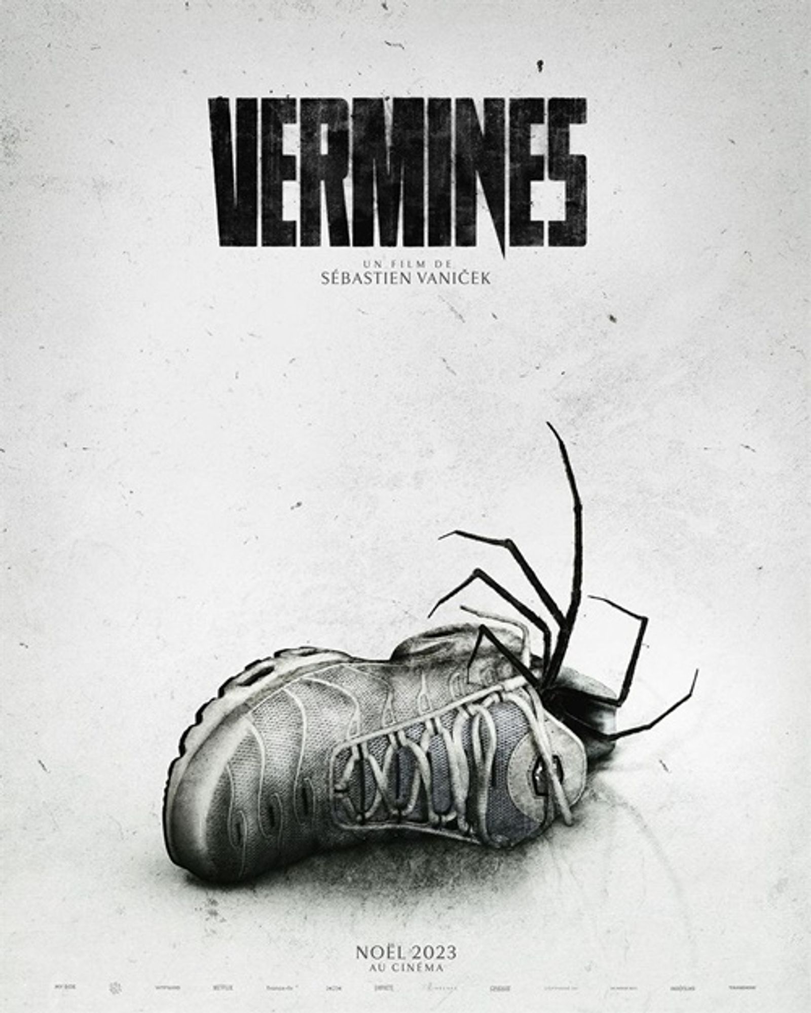 Affiche du film d'horreur VERMINES, de Sébastien Vanicek.