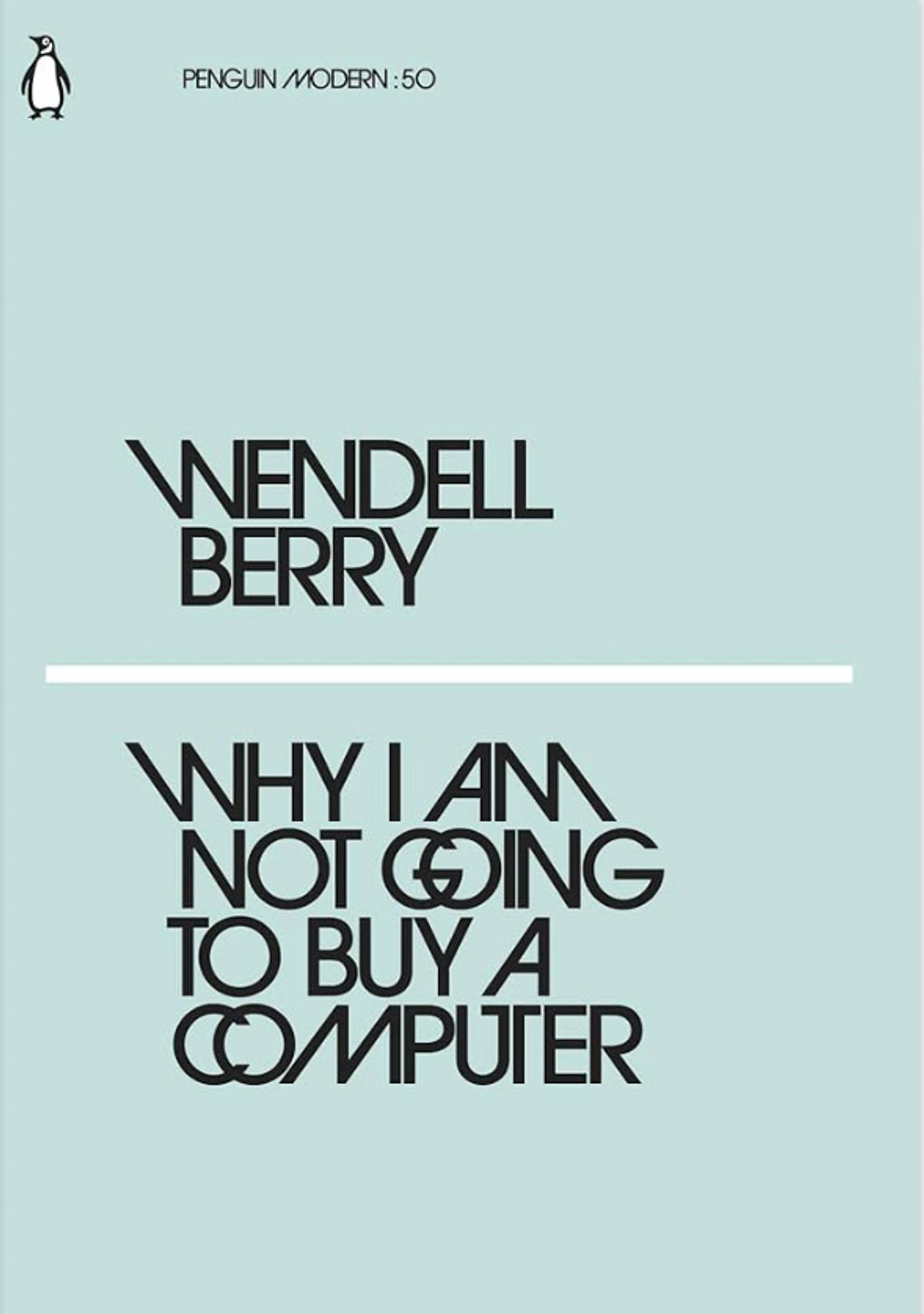 Cover of Wendell Berry’s Why I am Not Buying a Computer