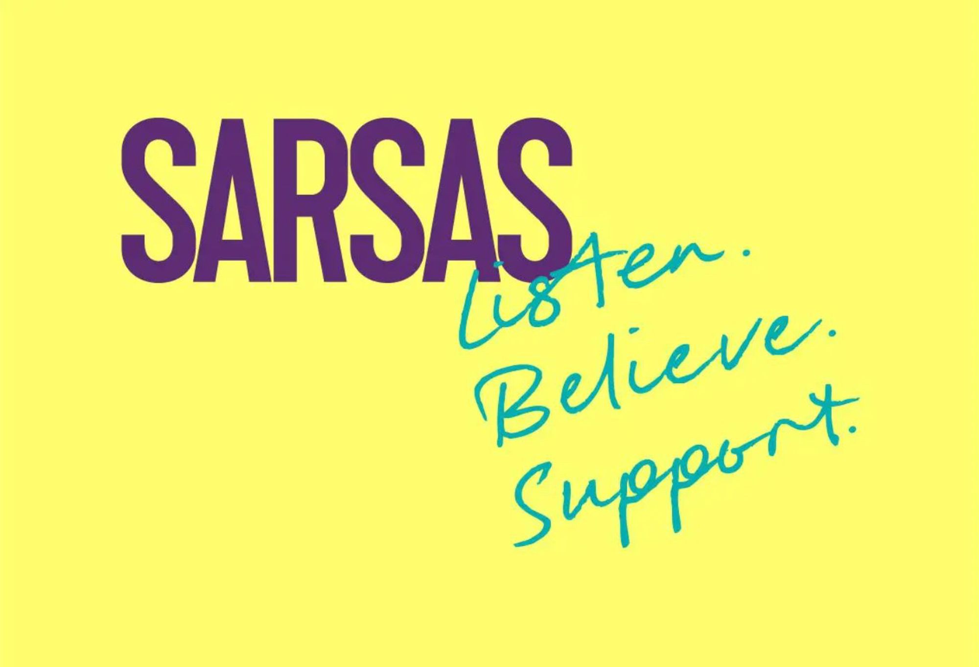 Somerset and Avon Rape and Sexual Abuse Support (SARSAS) charity logo.