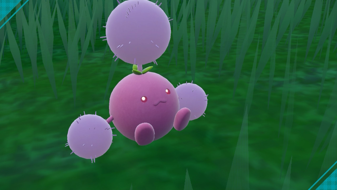 a shiny jumpluff