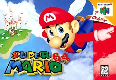 Super Mario 64 box art