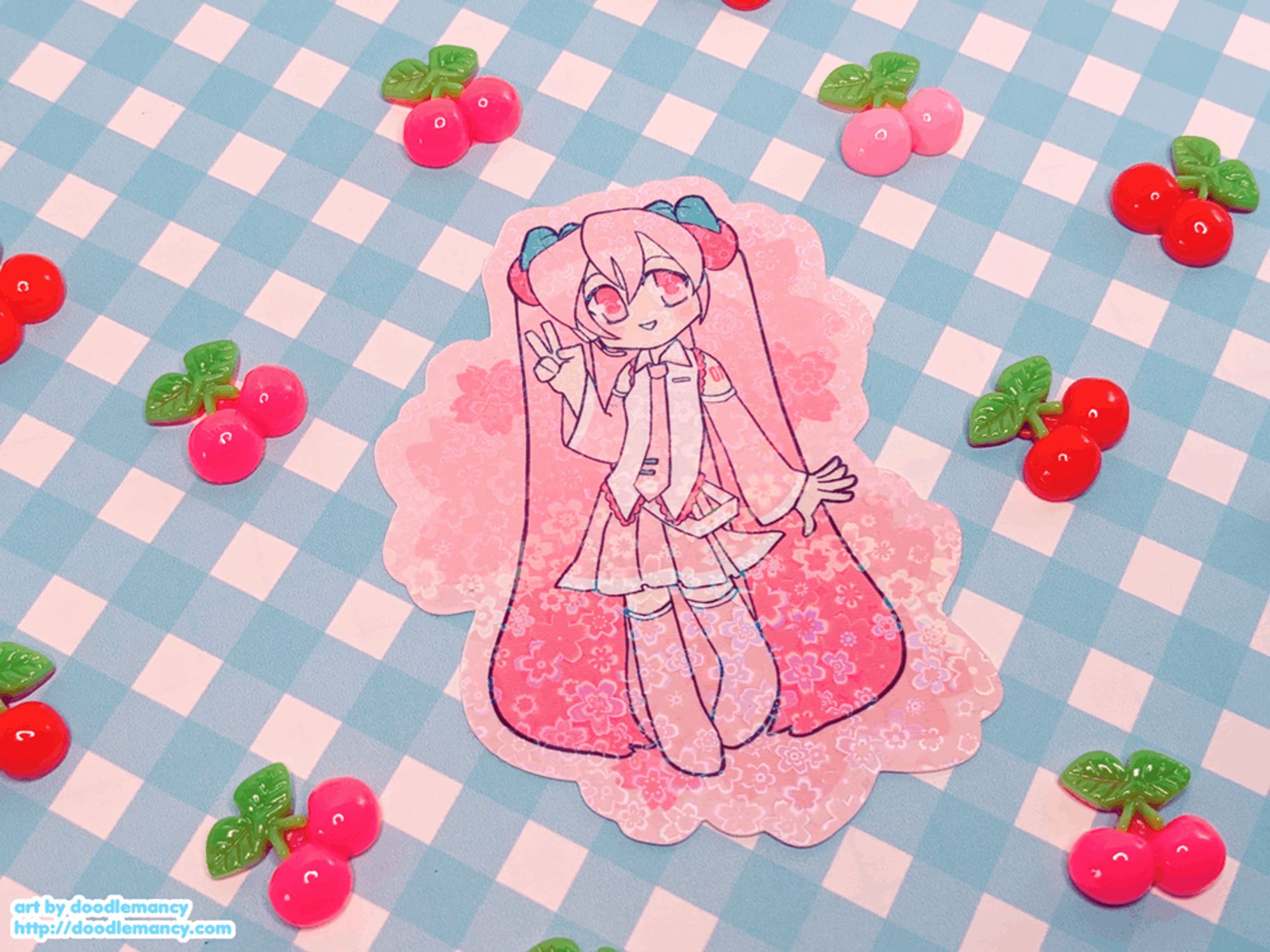 various hatsune miku merch from my shop