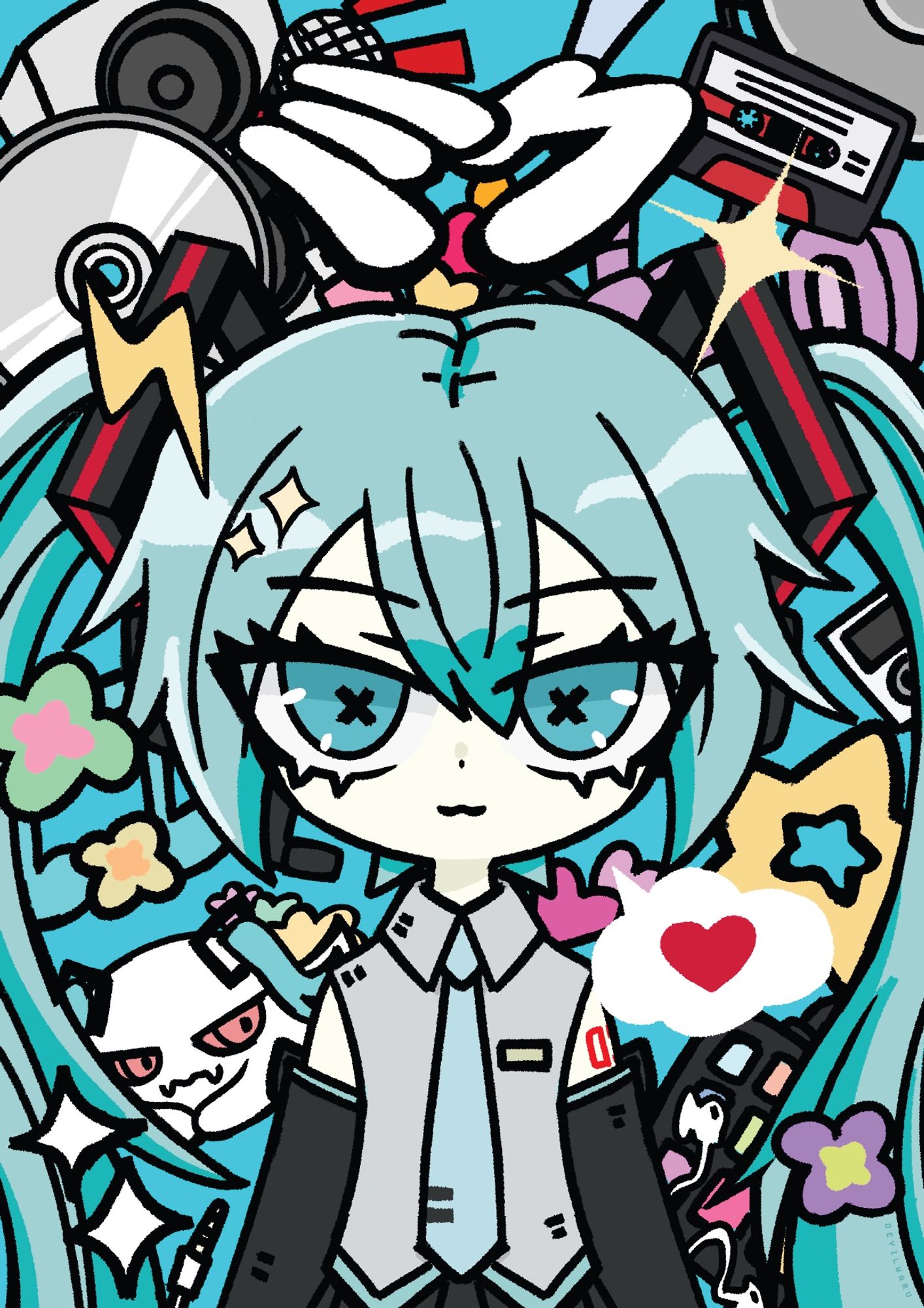 Hatsune miku fanart